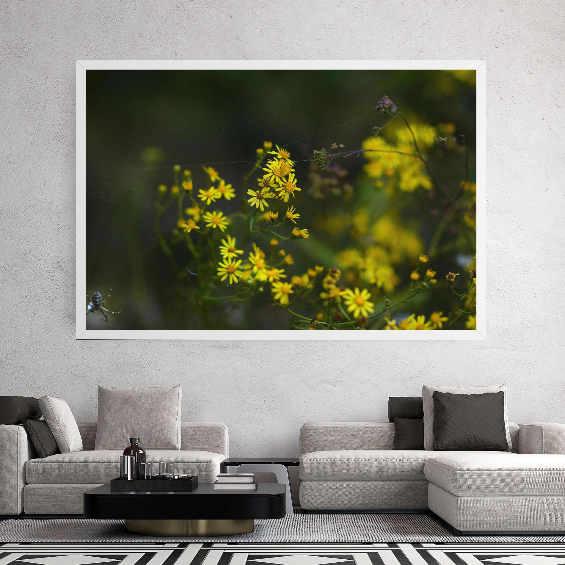 Vászonkép Small Wild Flowers mockup 2