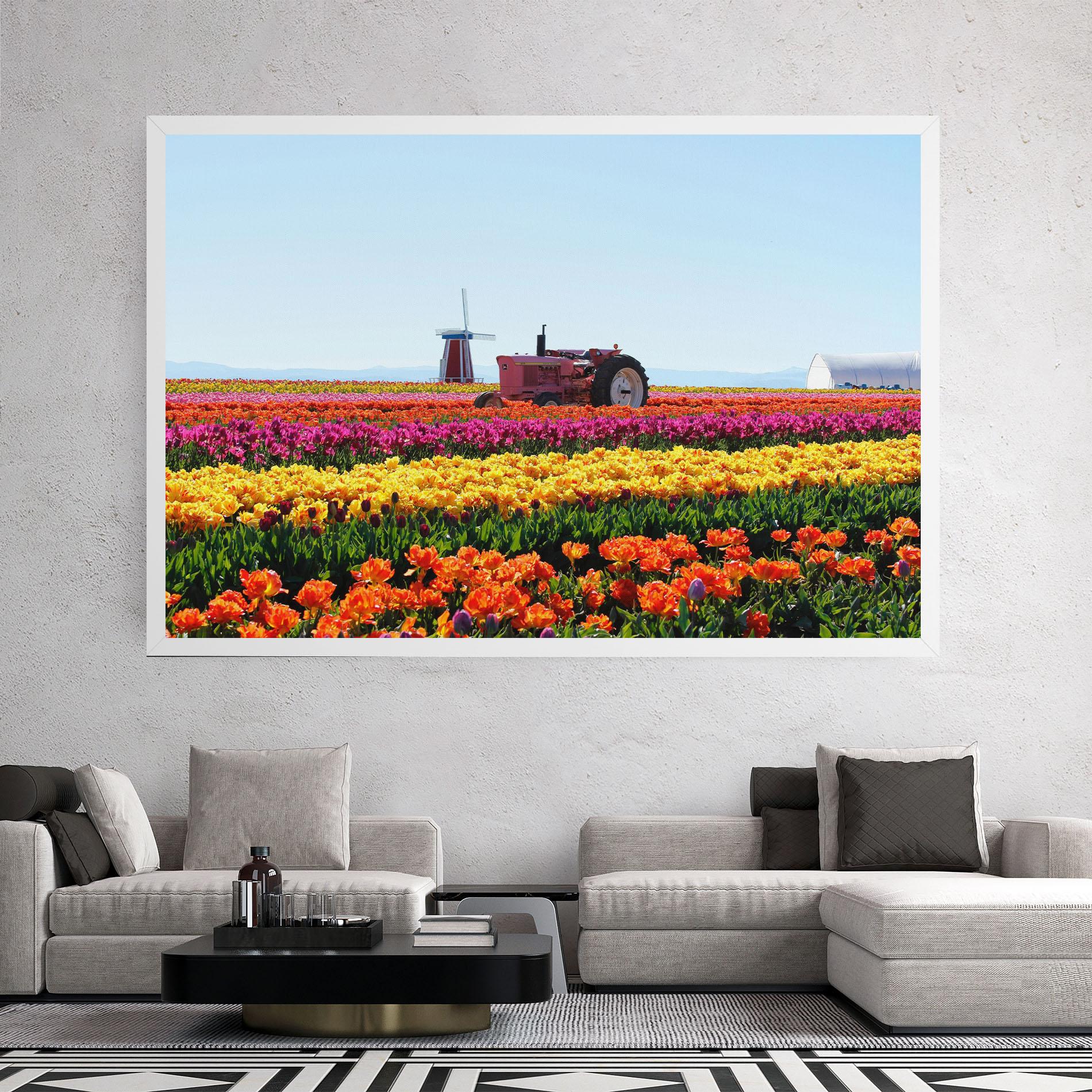 Vászonkép Working Wild Field mockup 2