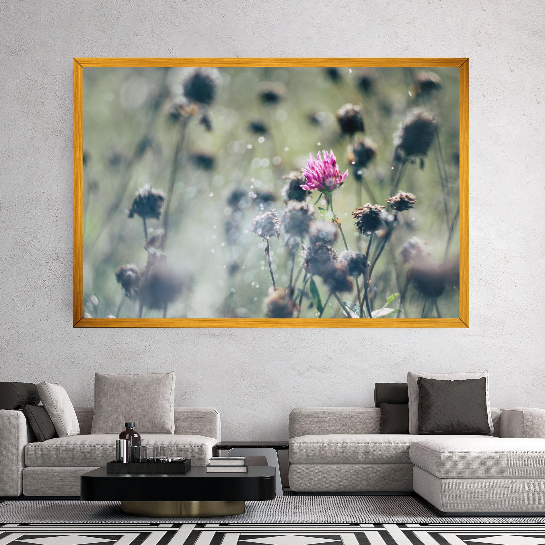 Vászonkép Dreamy Purple Flower mockup 2