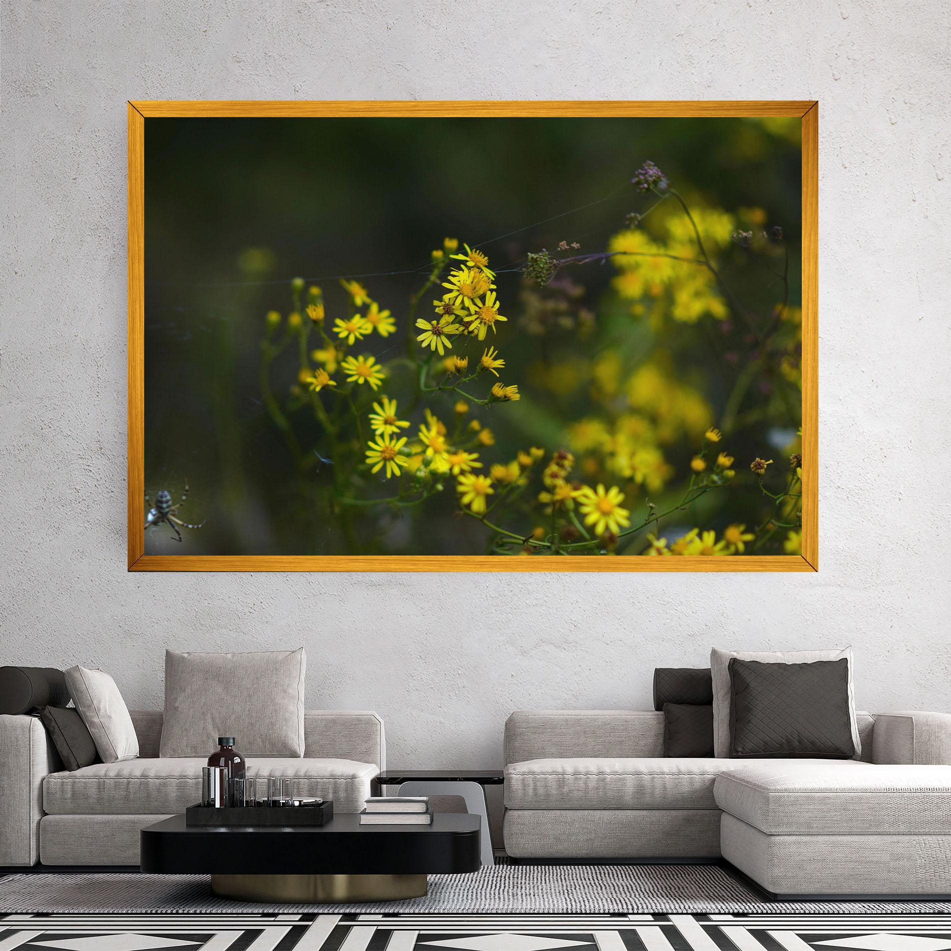 Vászonkép Small Wild Flowers mockup 2