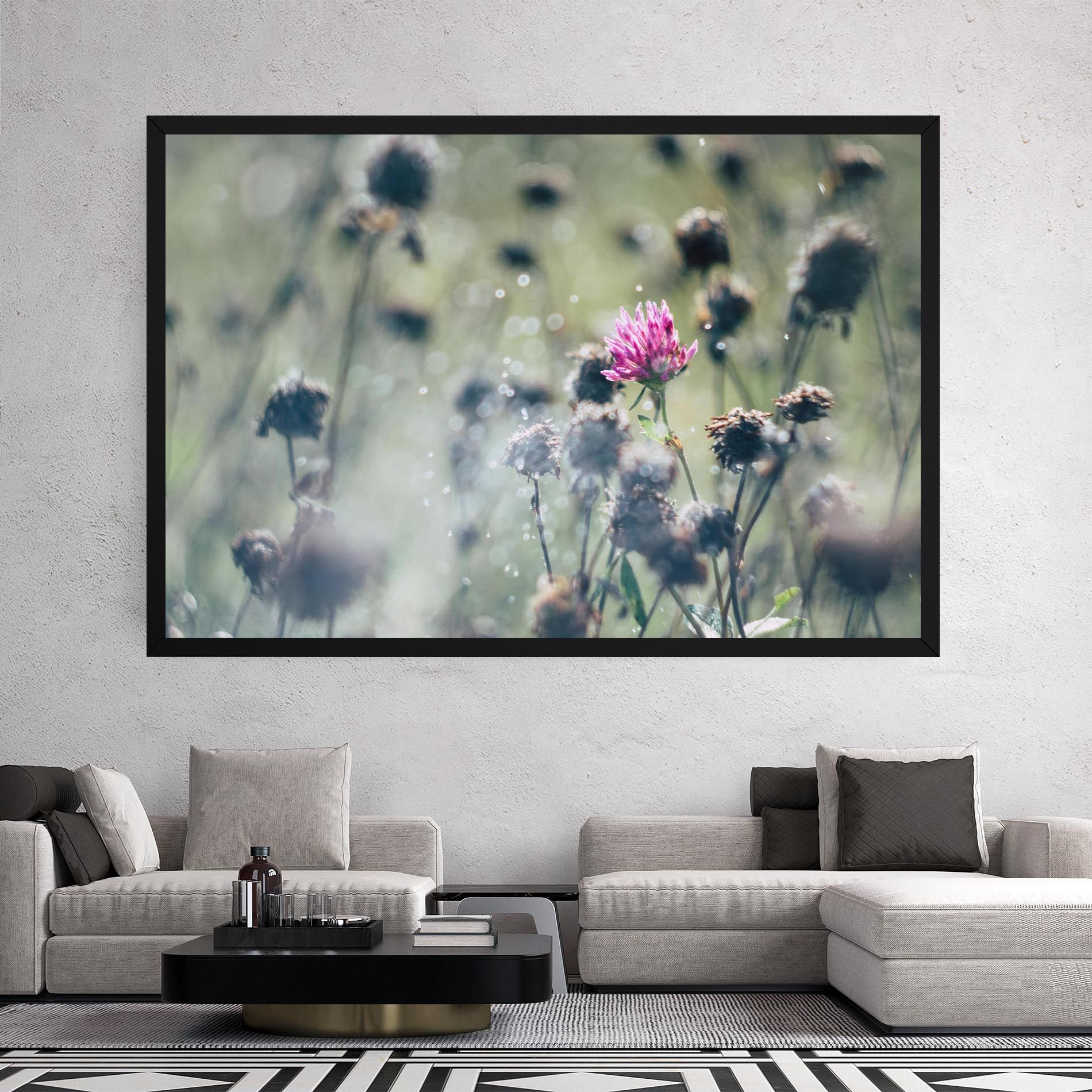 Dreamy Purple Flower mockup 2