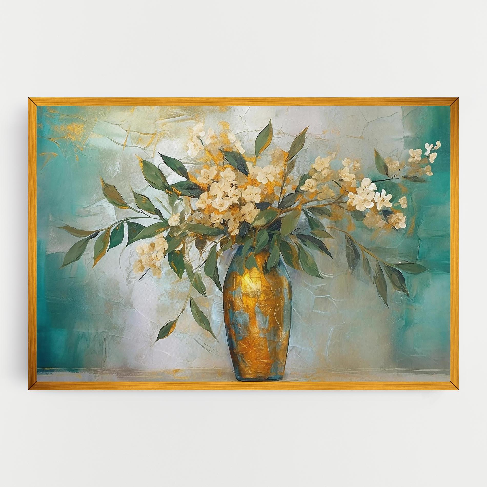 Vászonkép Abstract Vase Art mockup 0