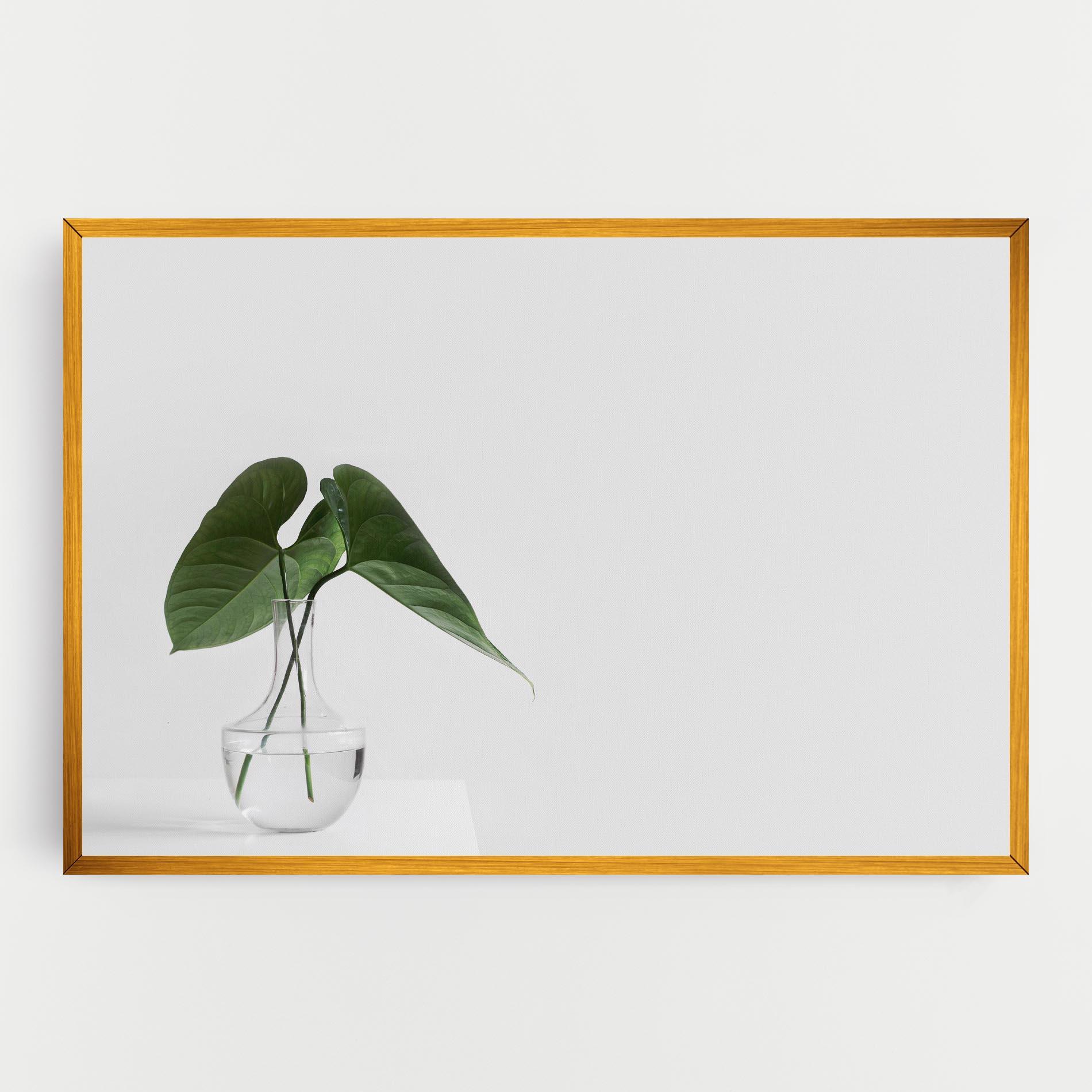 Vászonkép White Table Vase mockup 0