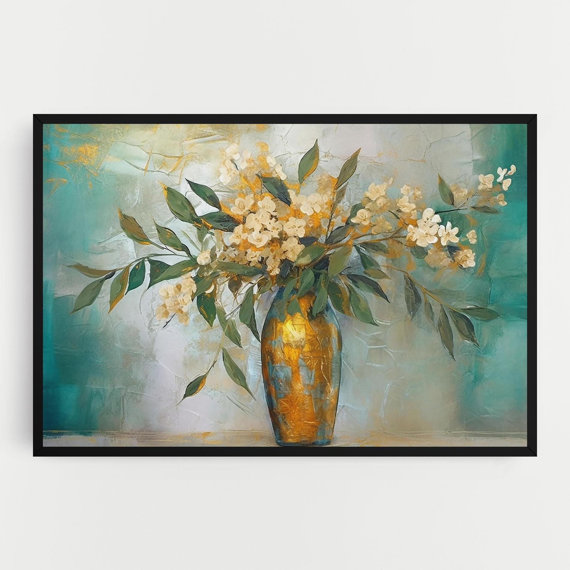 Vászonkép Abstract Vase Art mockup 0