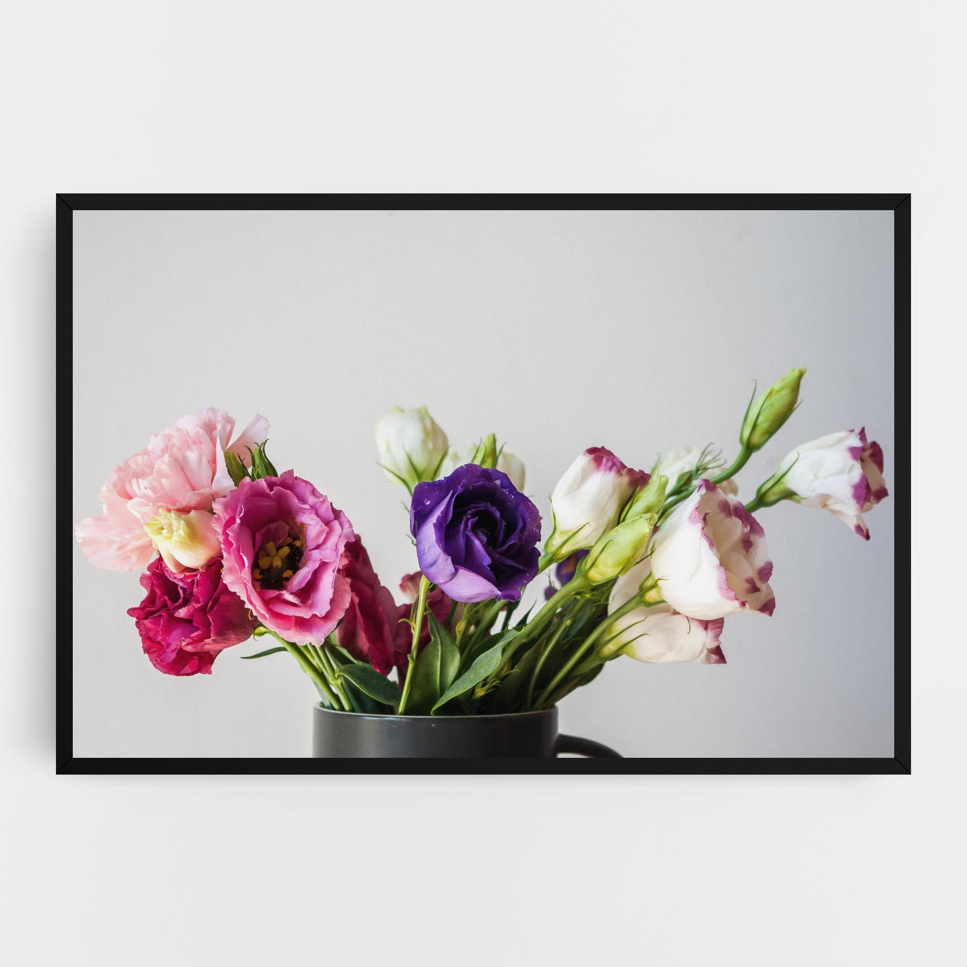 Vászonkép Flowers In Vase mockup 0