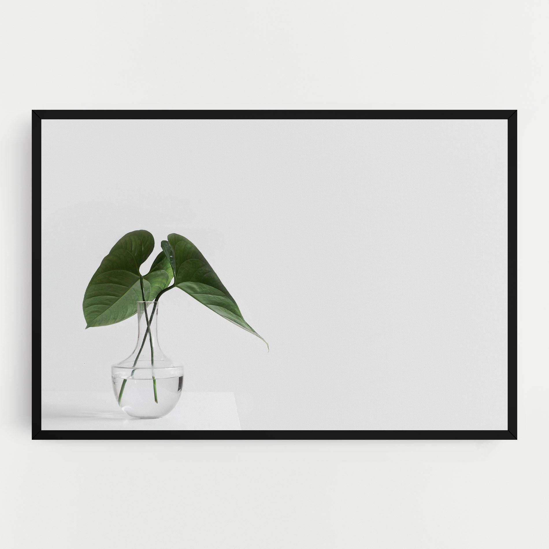 Vászonkép White Table Vase mockup 0