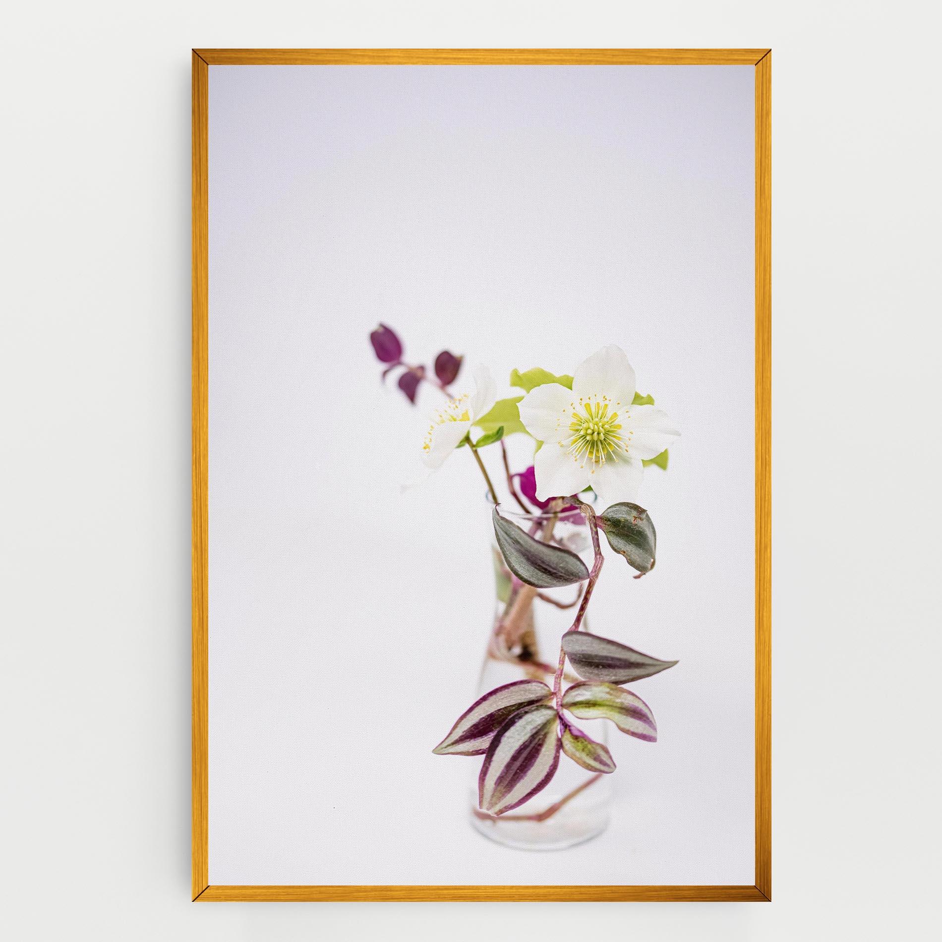 Vászonkép Pretty Leaf Vase mockup 0