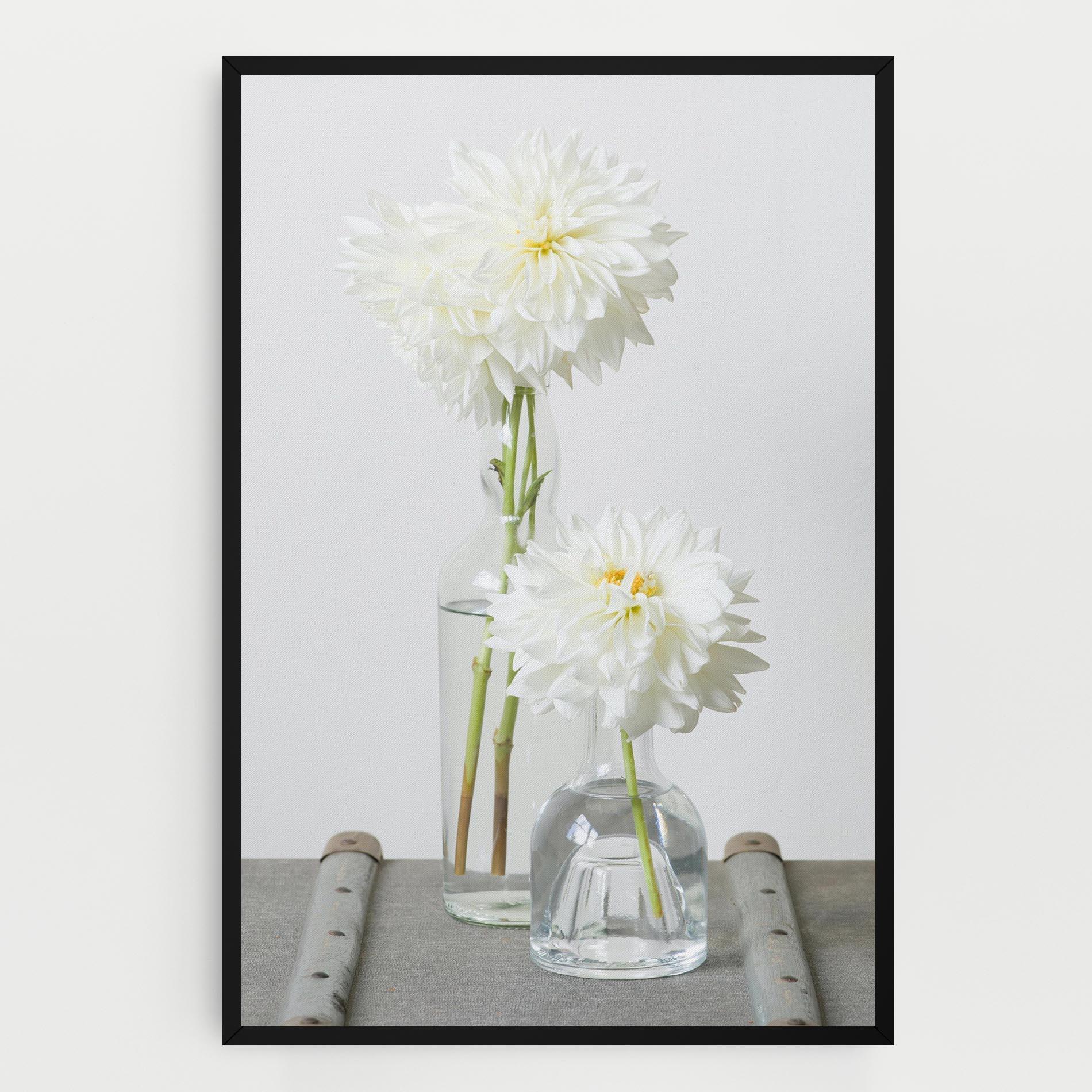 Vászonkép Big Flower Vase mockup 0