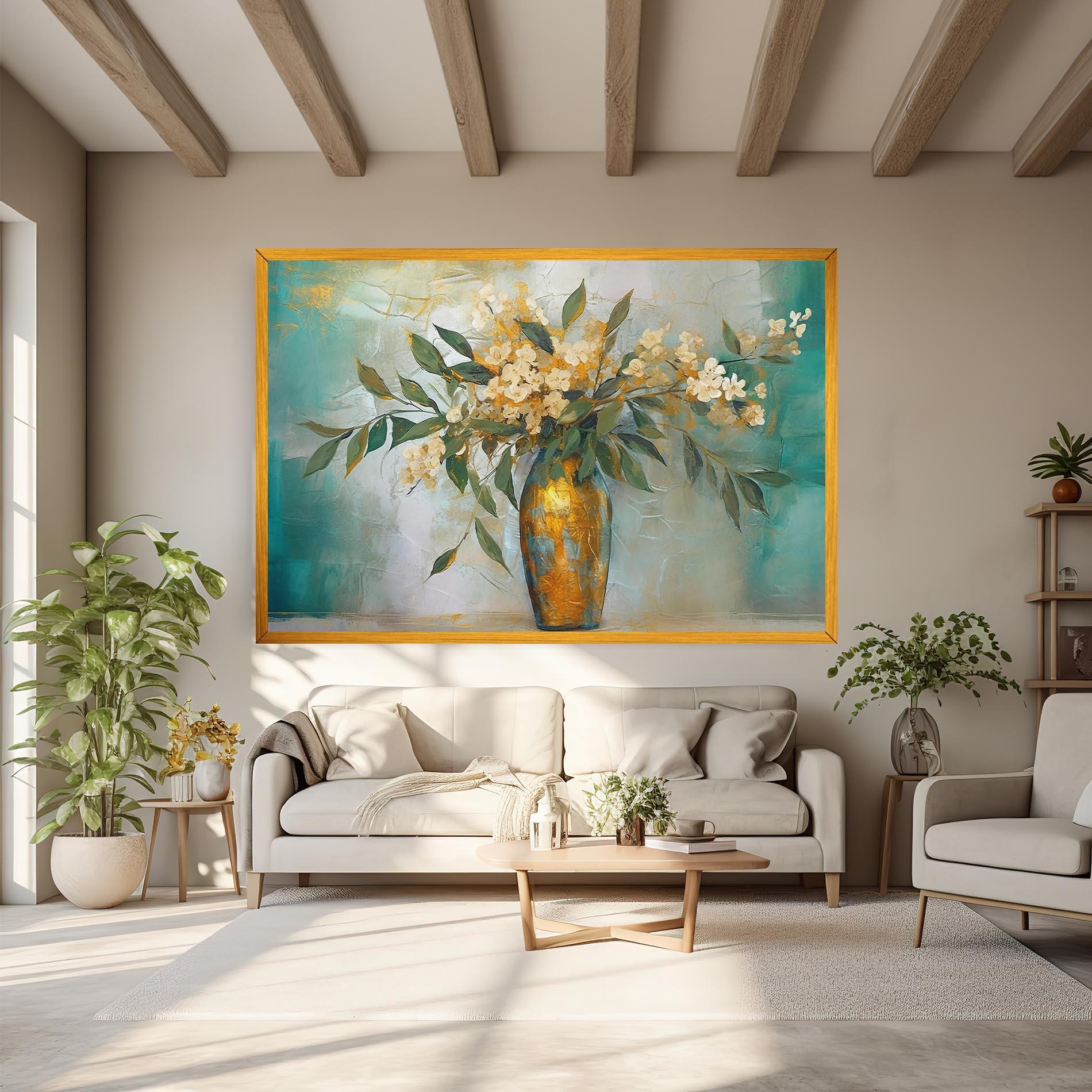 Vászonkép Abstract Vase Art mockup 6