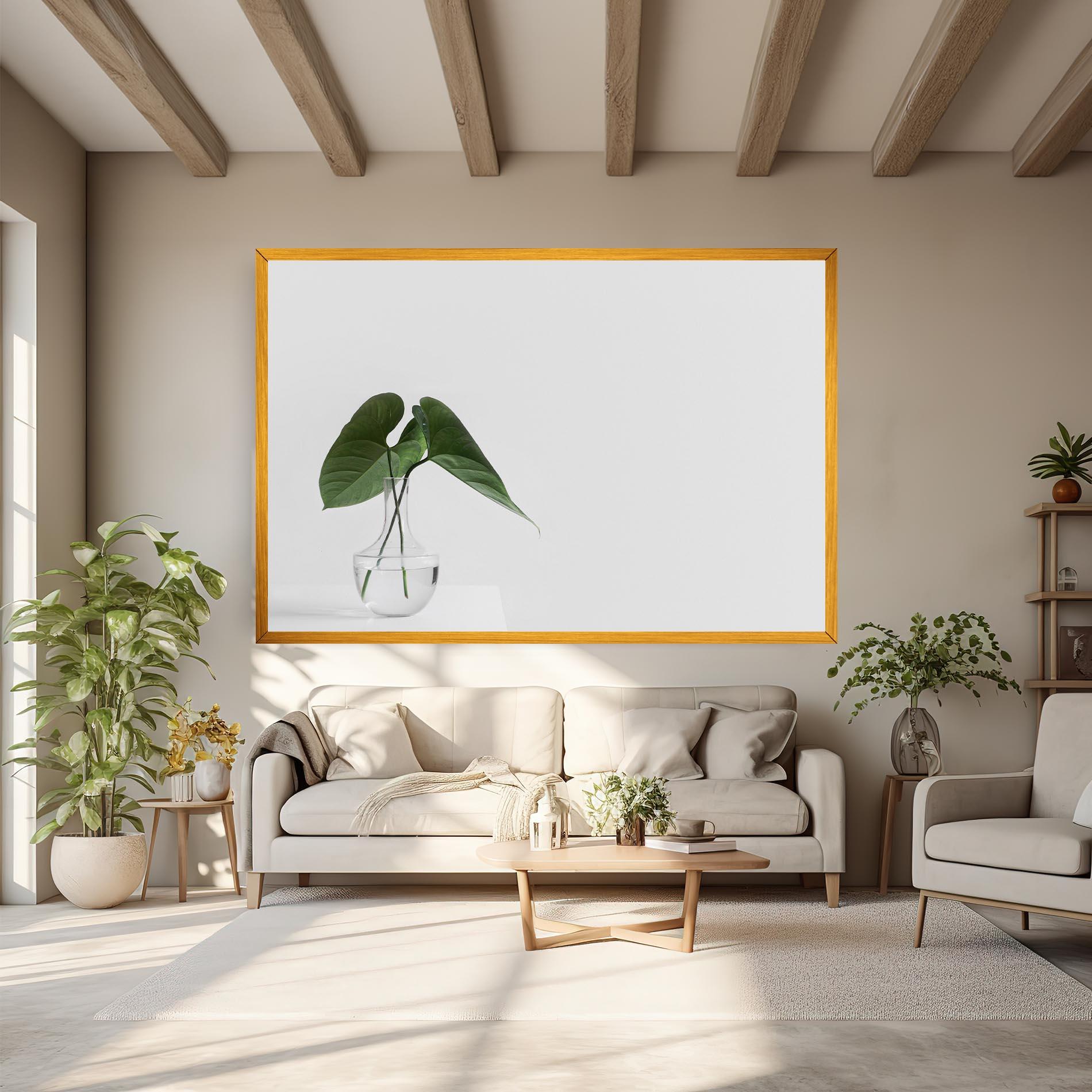 Vászonkép White Table Vase mockup 6