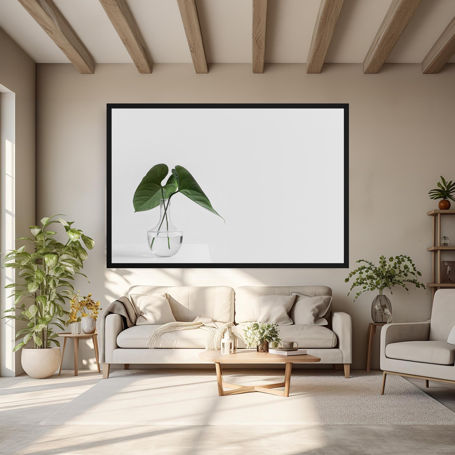 Vászonkép White Table Vase mockup 6