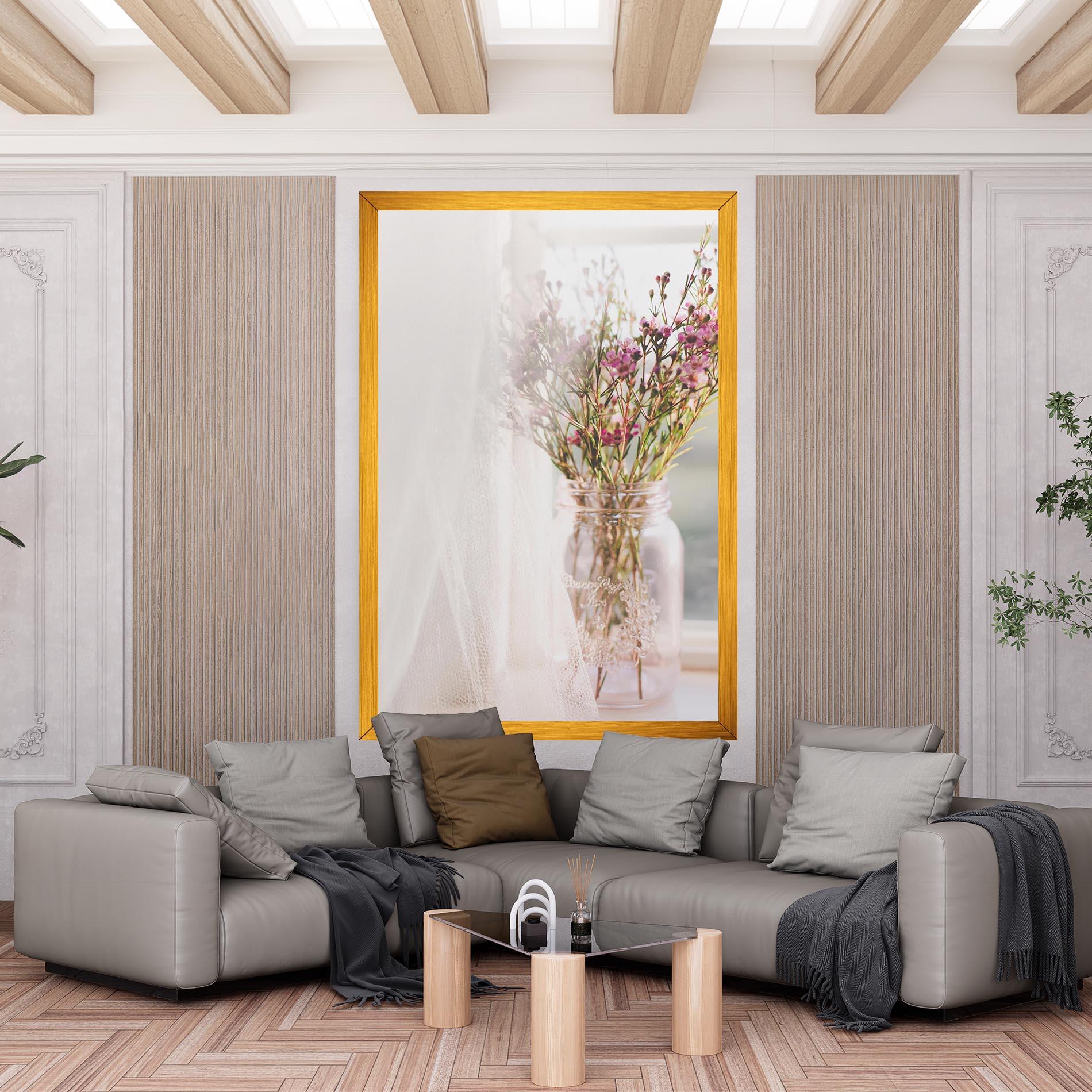 Vászonkép Field Flowers Vase mockup 6