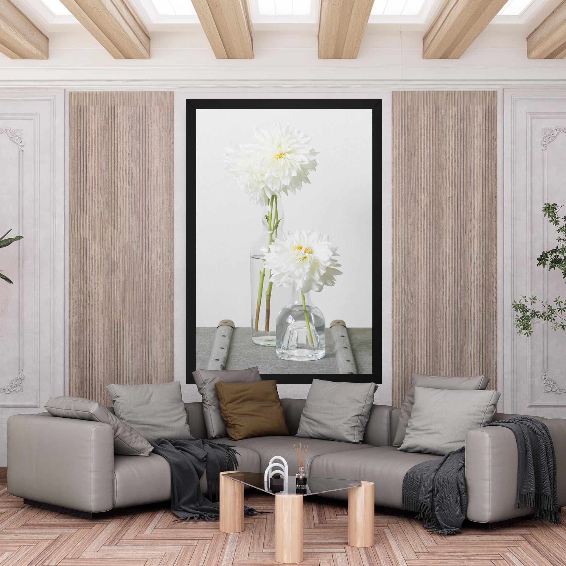 Vászonkép Big Flower Vase mockup 6