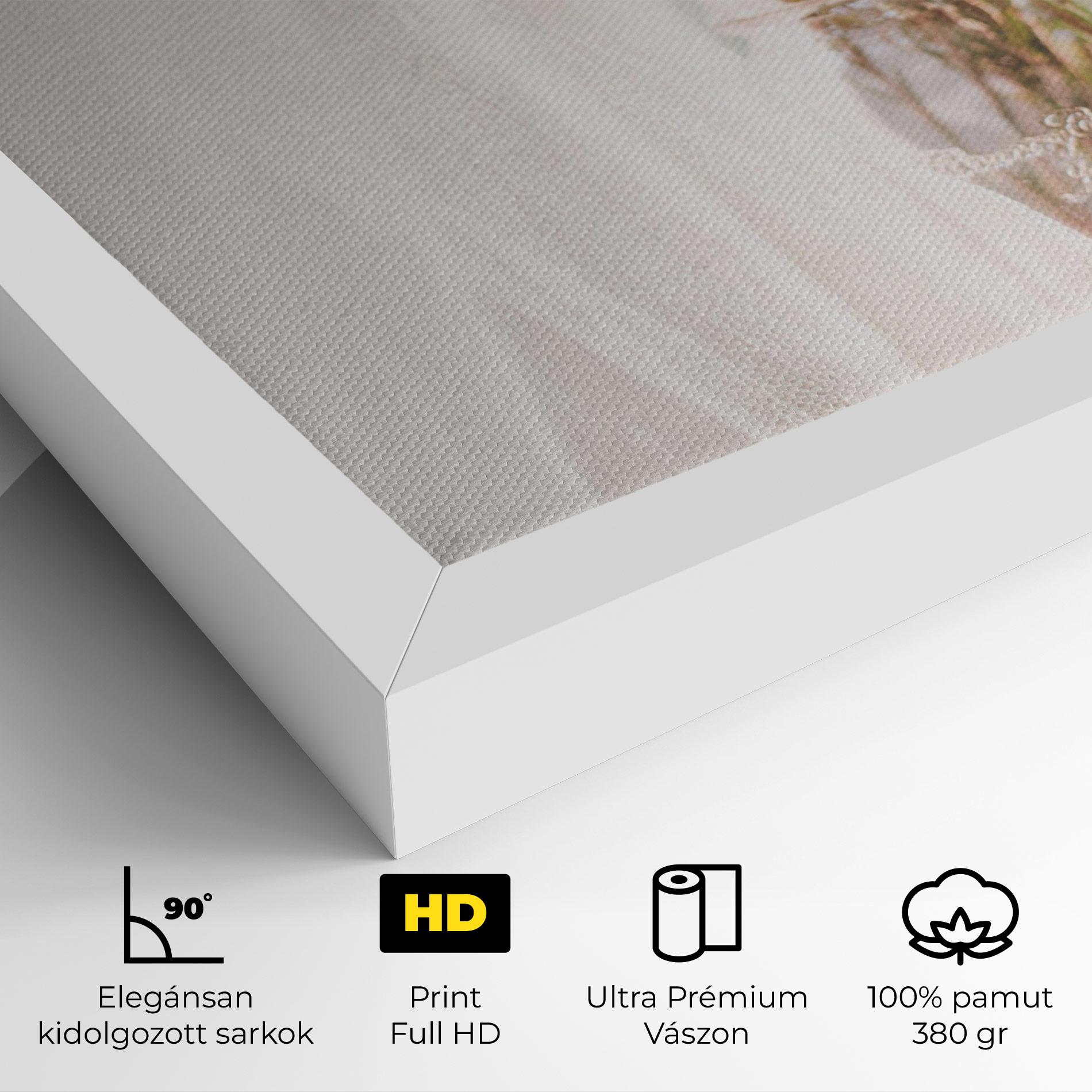 Vászonkép Field Flowers Vase mockup 4