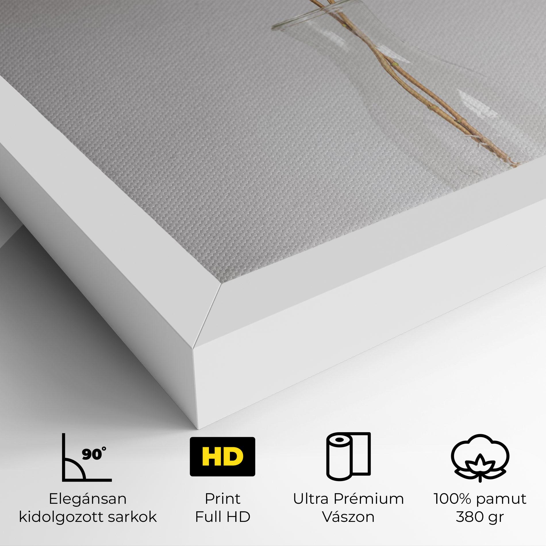 Vászonkép Pretty Flower Vase mockup 4