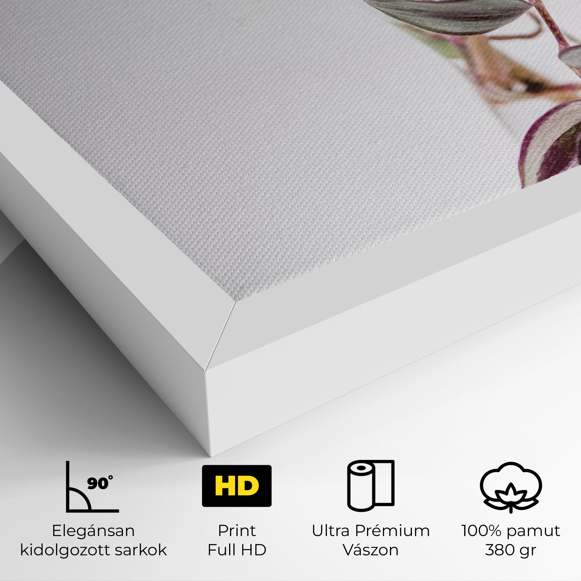 Vászonkép Pretty Leaf Vase mockup 4