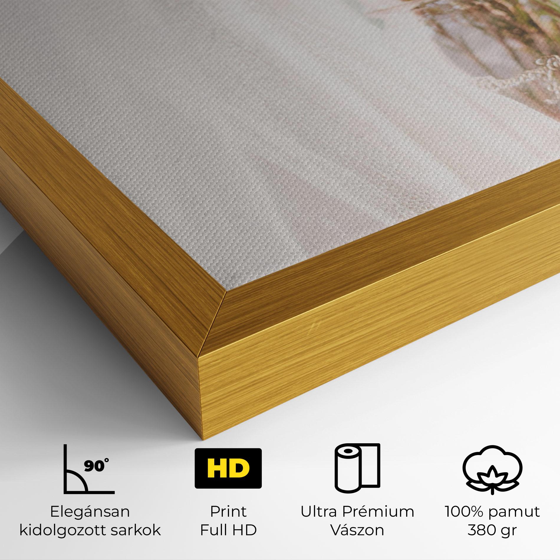 Vászonkép Field Flowers Vase mockup 4