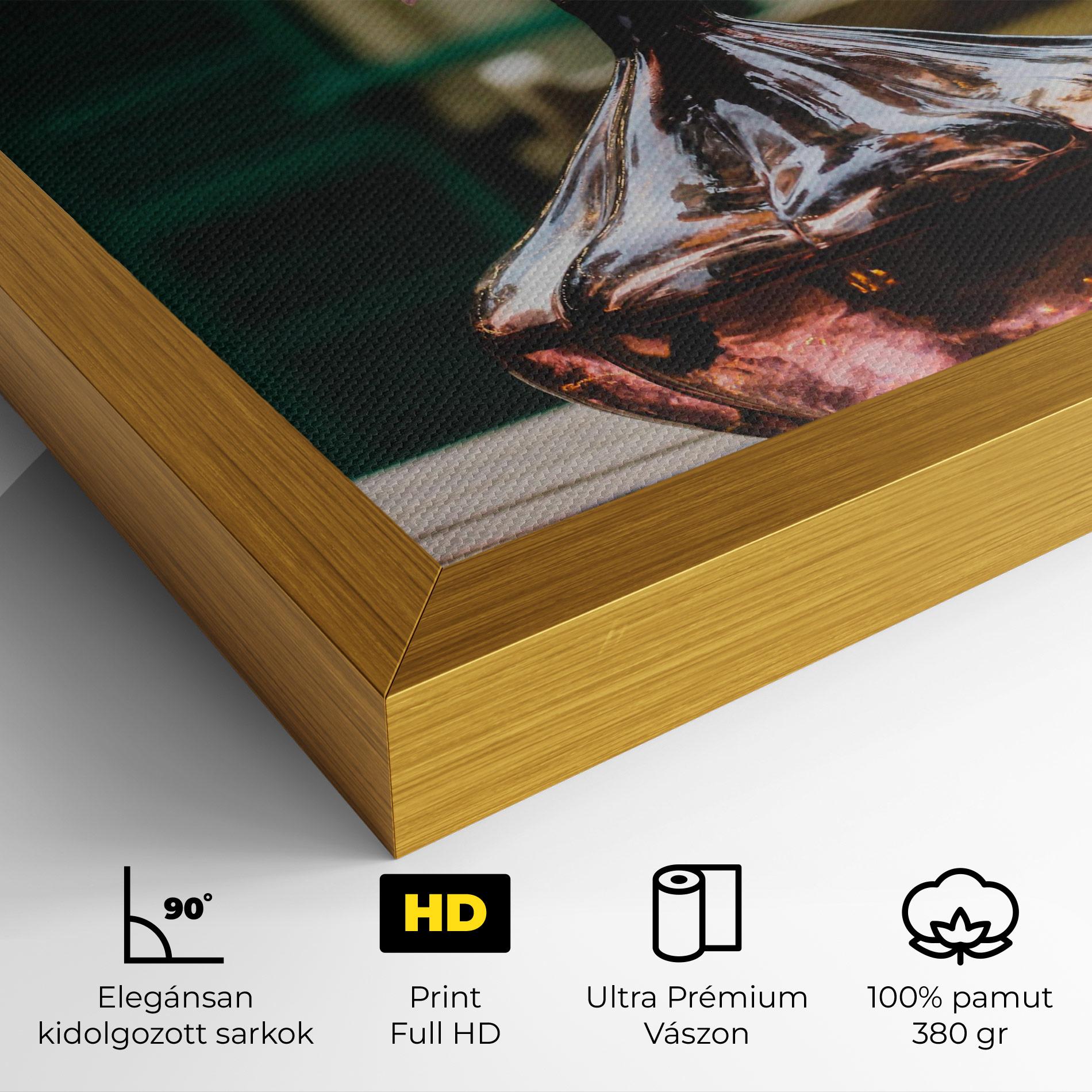 Vászonkép Pink Vase Flower mockup 4