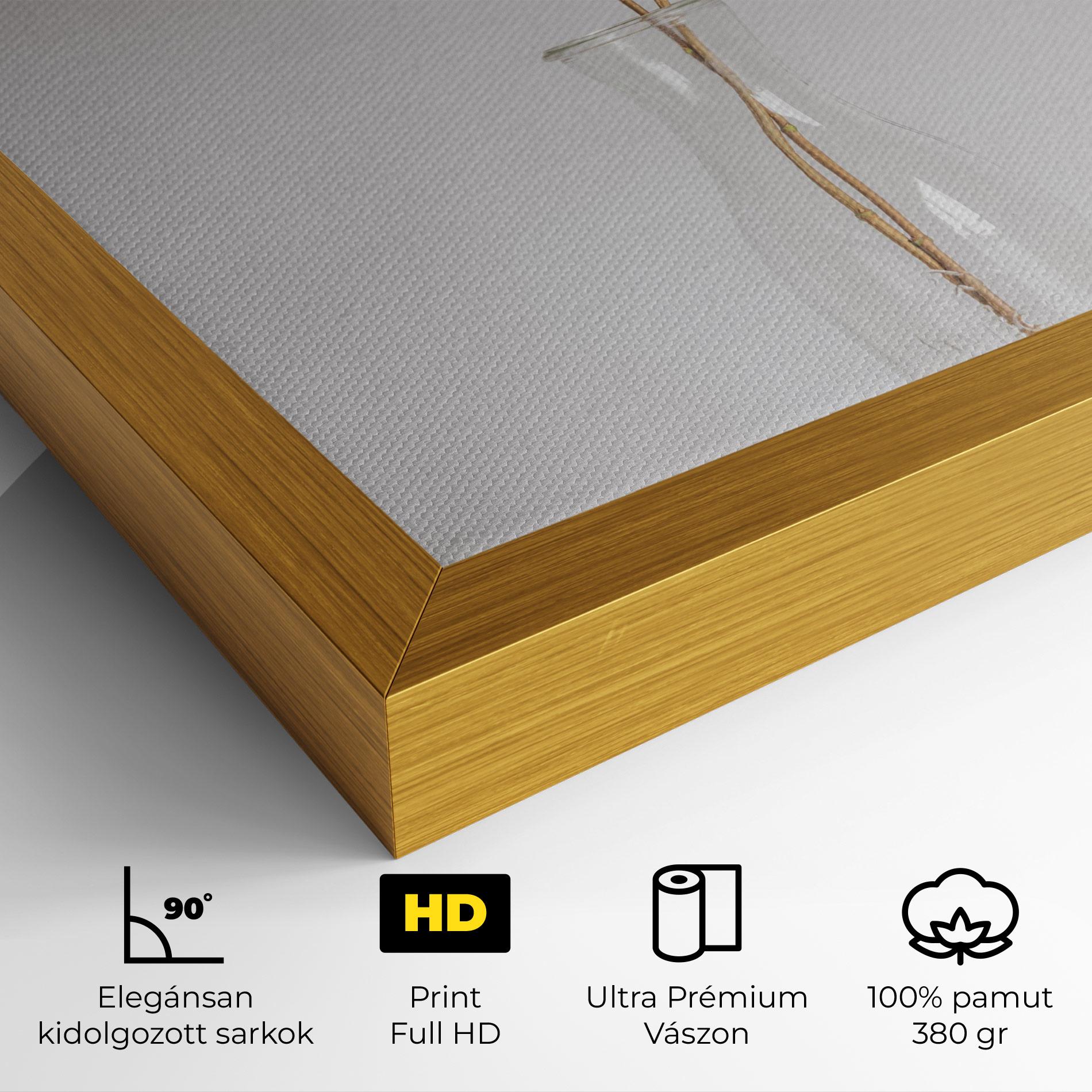 Vászonkép Pretty Flower Vase mockup 4