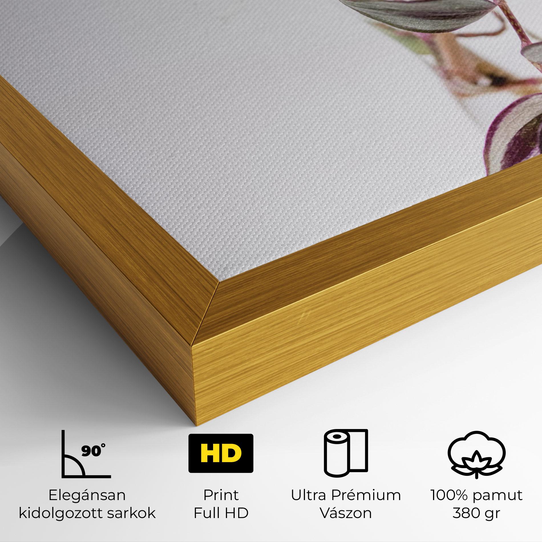 Vászonkép Pretty Leaf Vase mockup 4