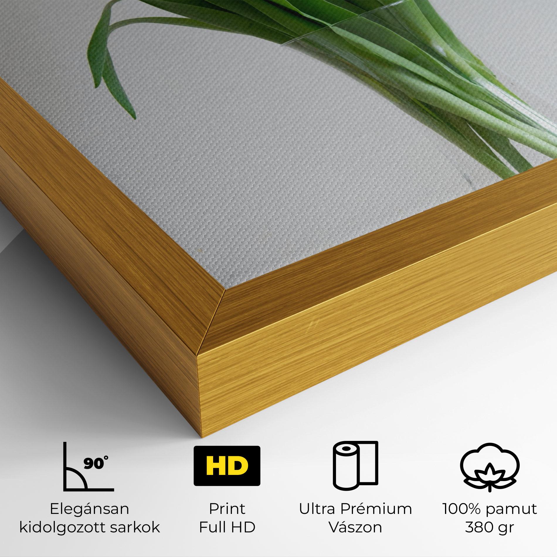 Vászonkép Pretty Tulips Vase mockup 4