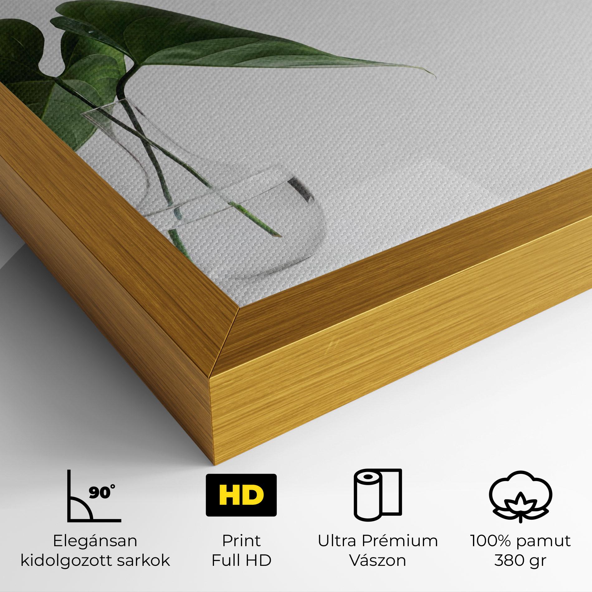 Vászonkép White Table Vase mockup 4