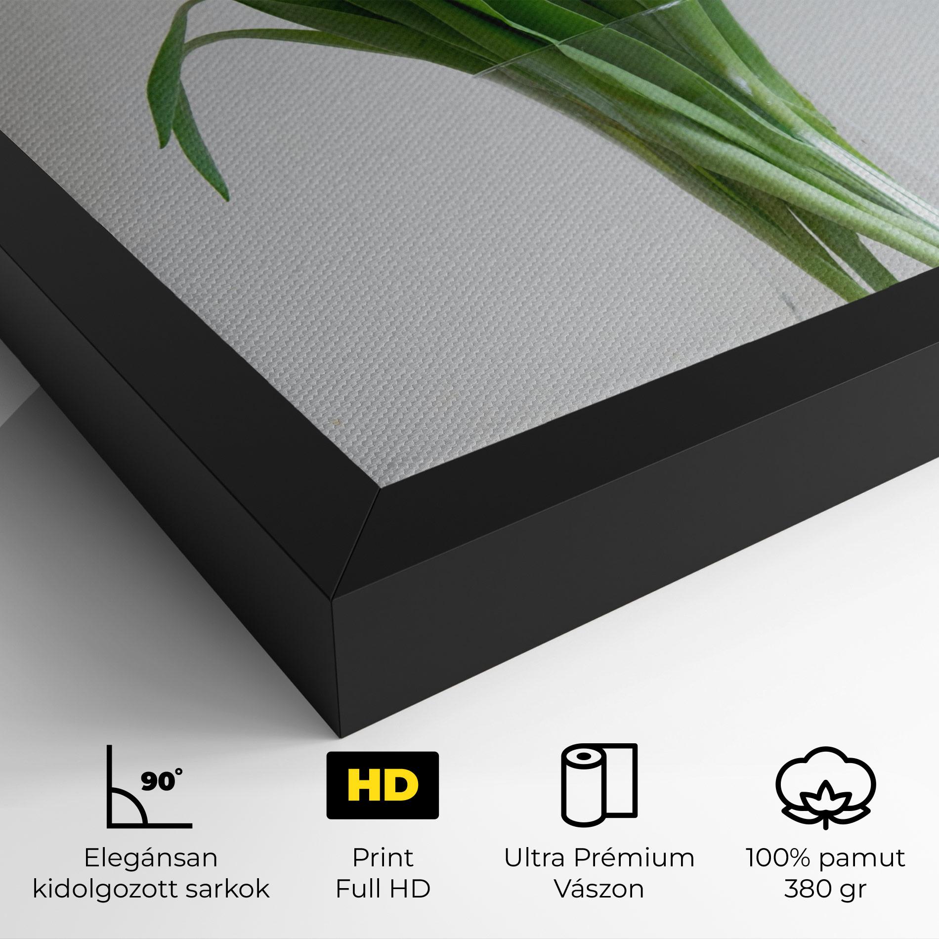 Vászonkép Pretty Tulips Vase mockup 4