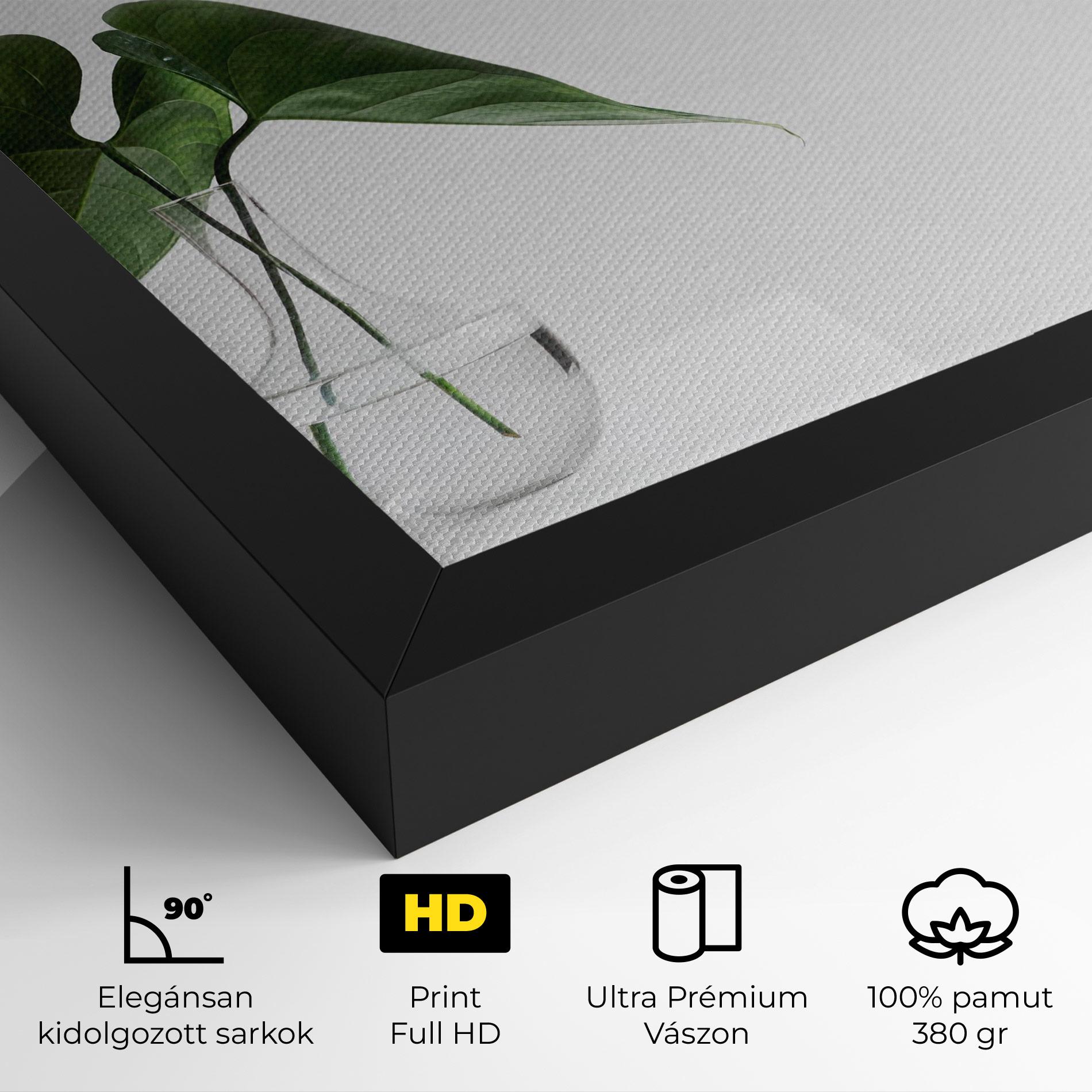 Vászonkép White Table Vase mockup 4