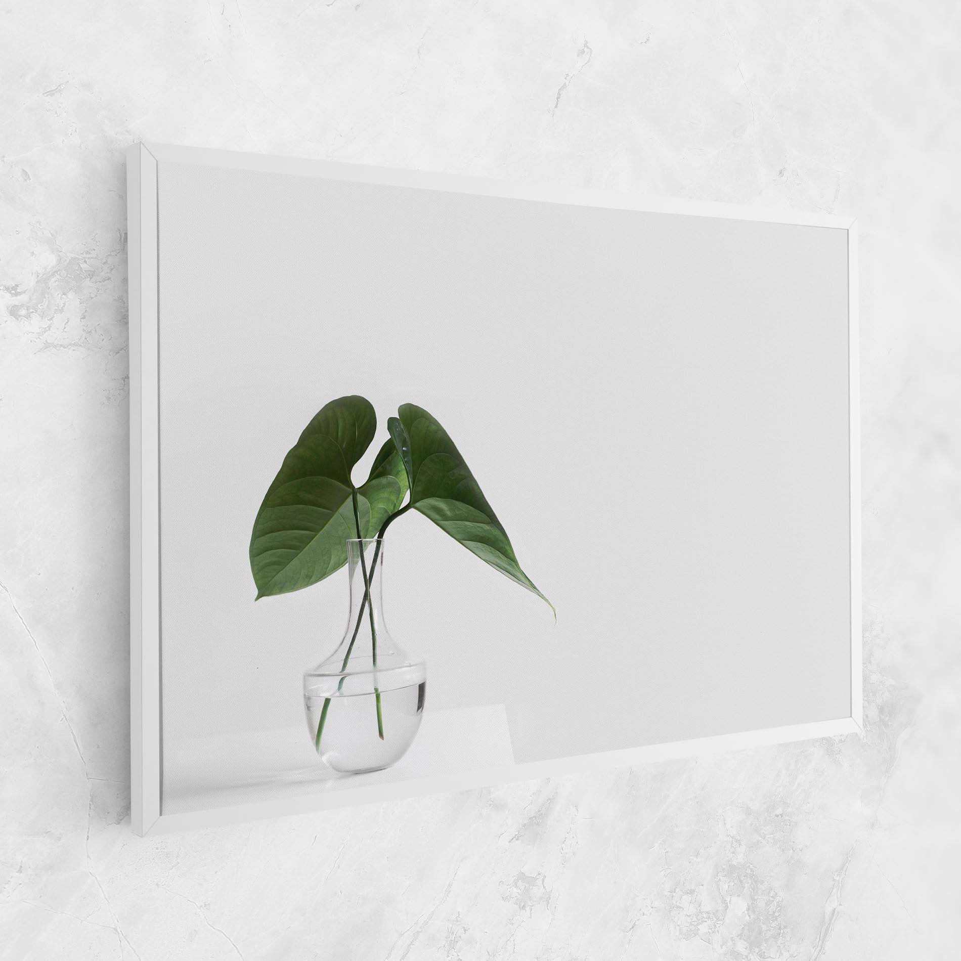 Vászonkép White Table Vase mockup 1