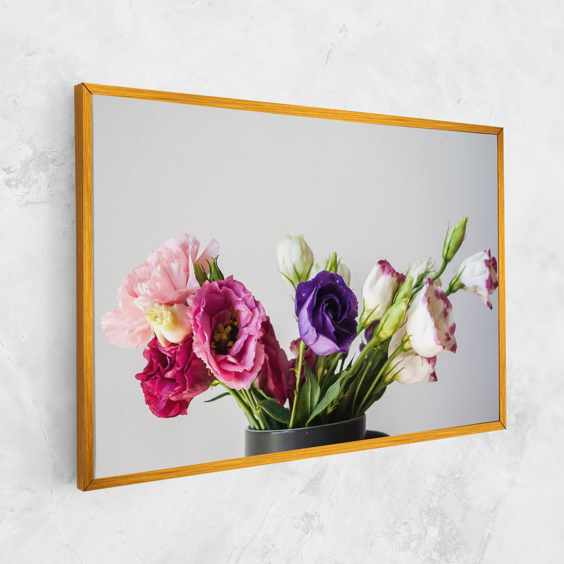 Vászonkép Flowers In Vase mockup 1