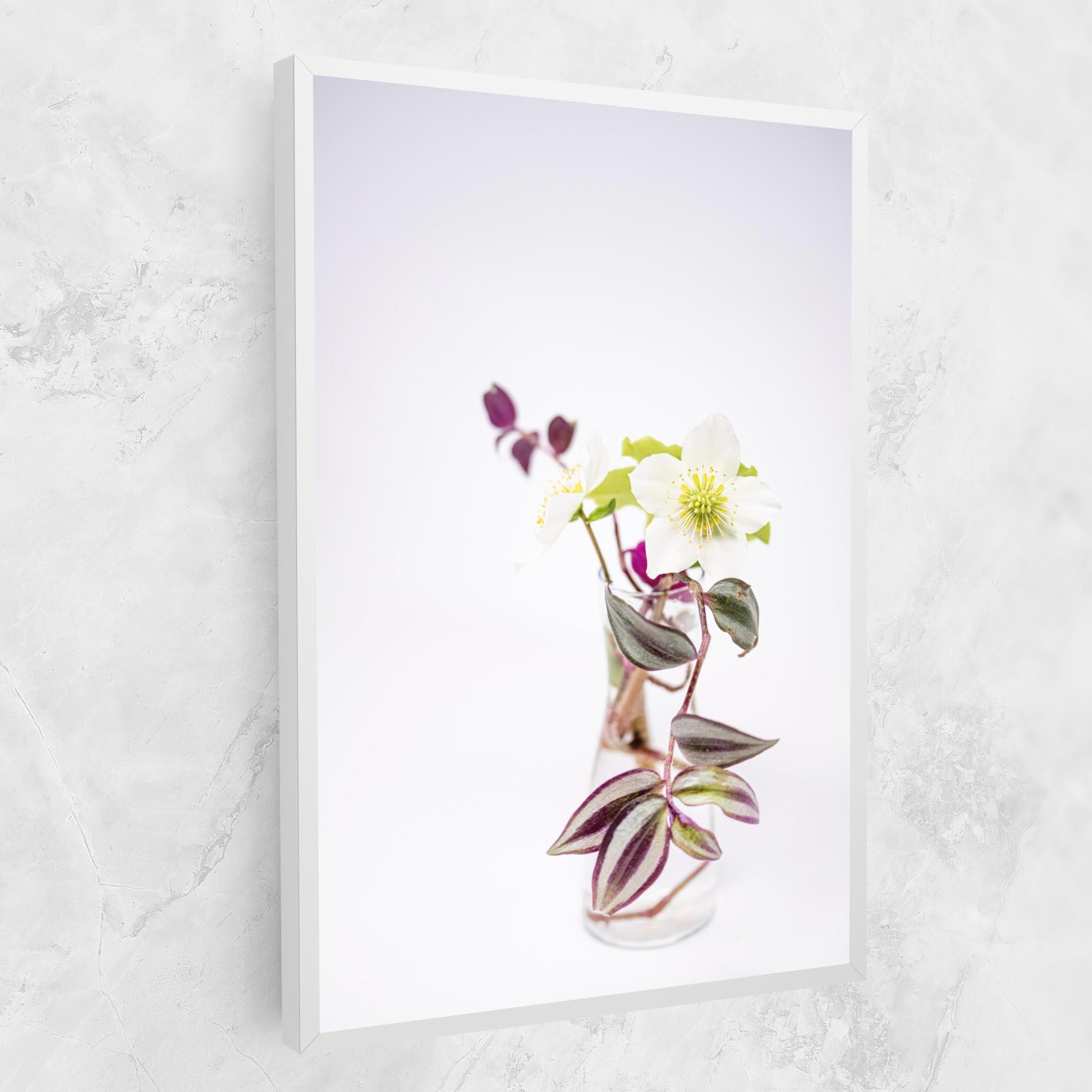 Vászonkép Pretty Leaf Vase mockup 1