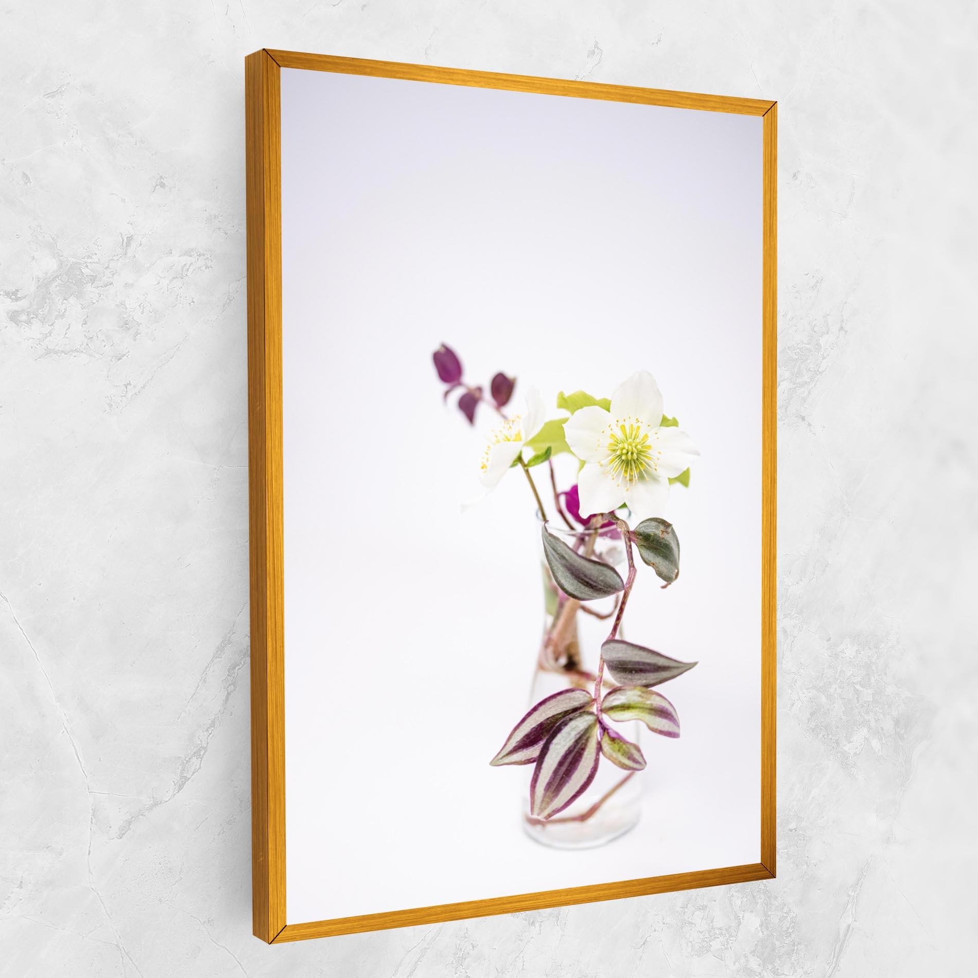 Vászonkép Pretty Leaf Vase mockup 1