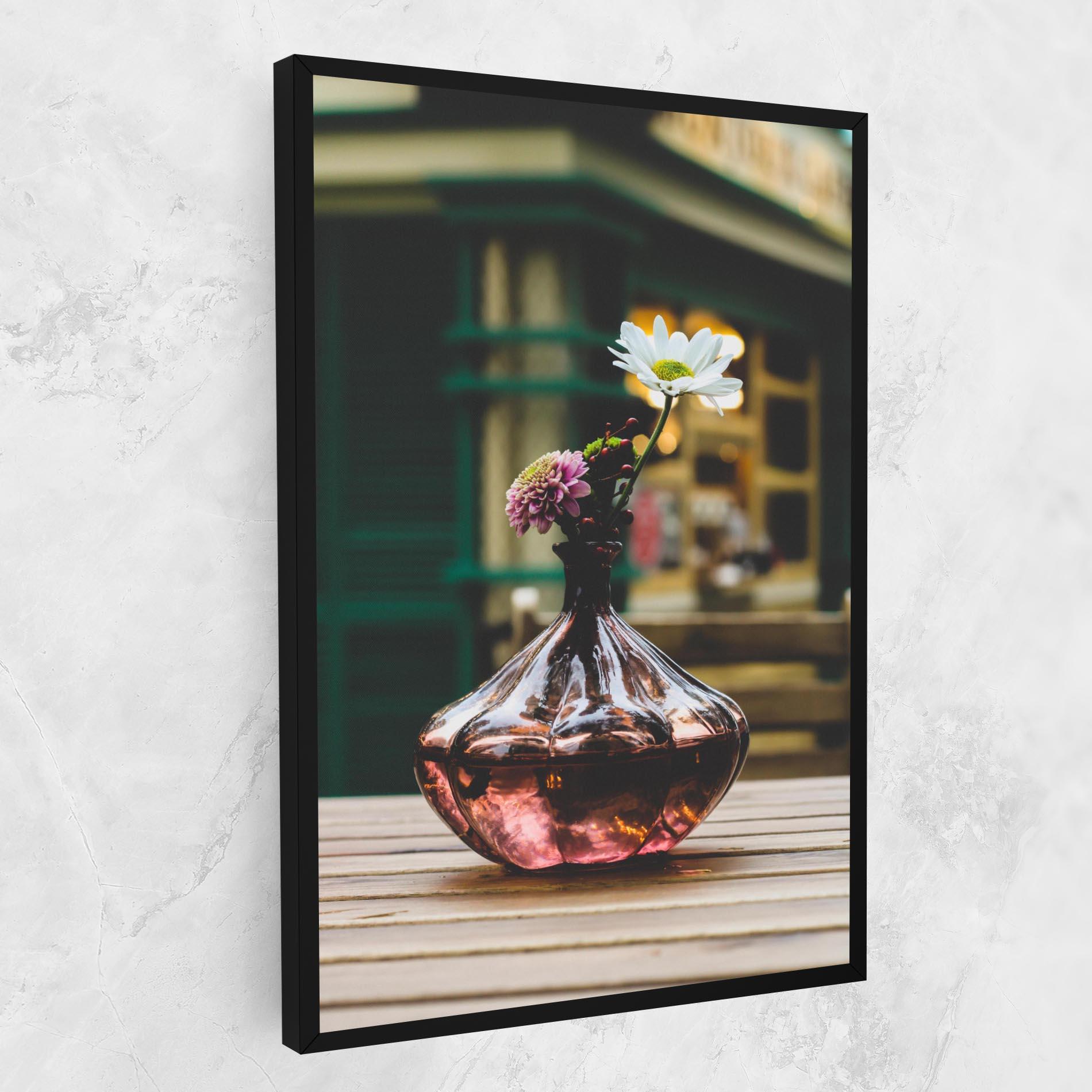 Vászonkép Pink Vase Flower mockup 1