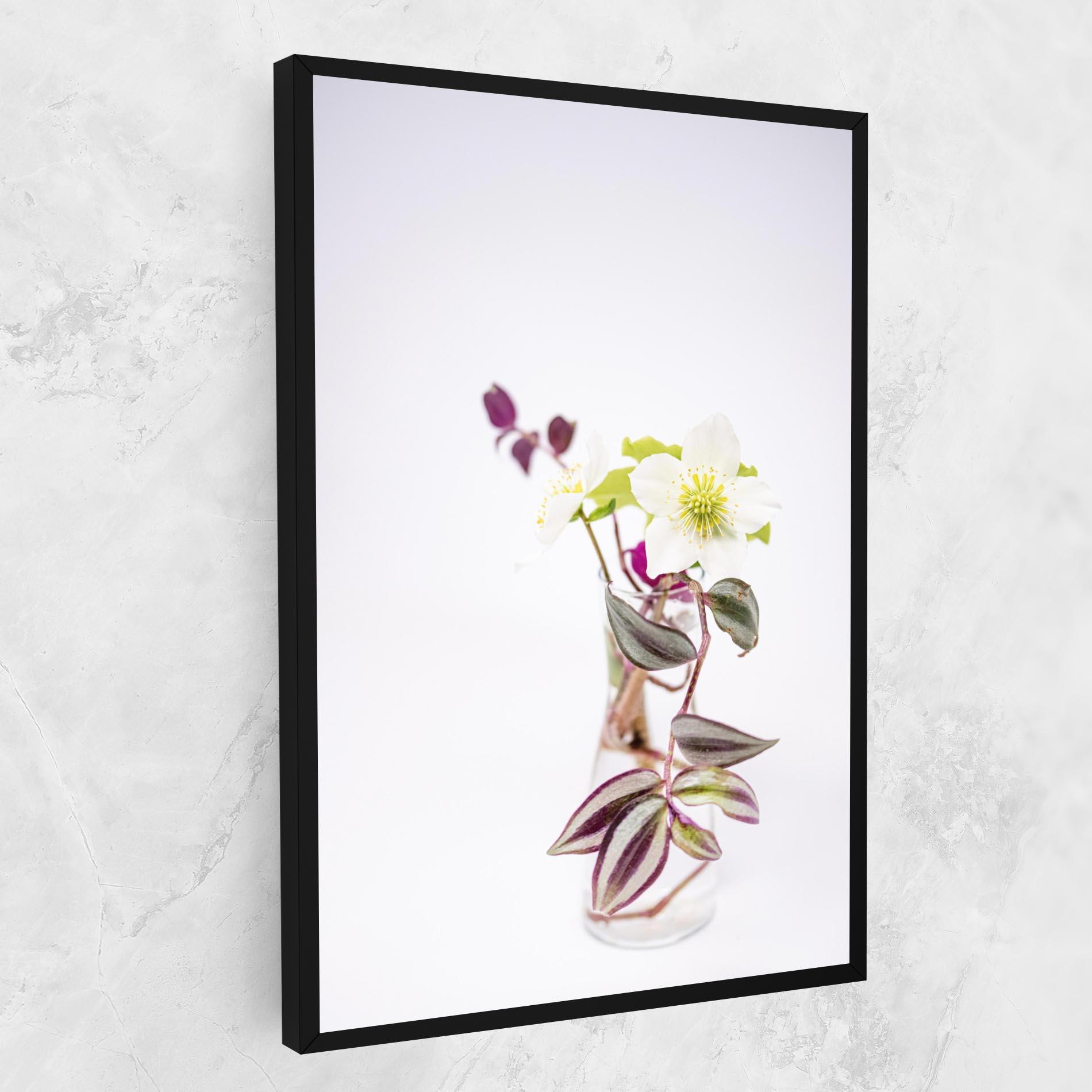 Vászonkép Pretty Leaf Vase mockup 1
