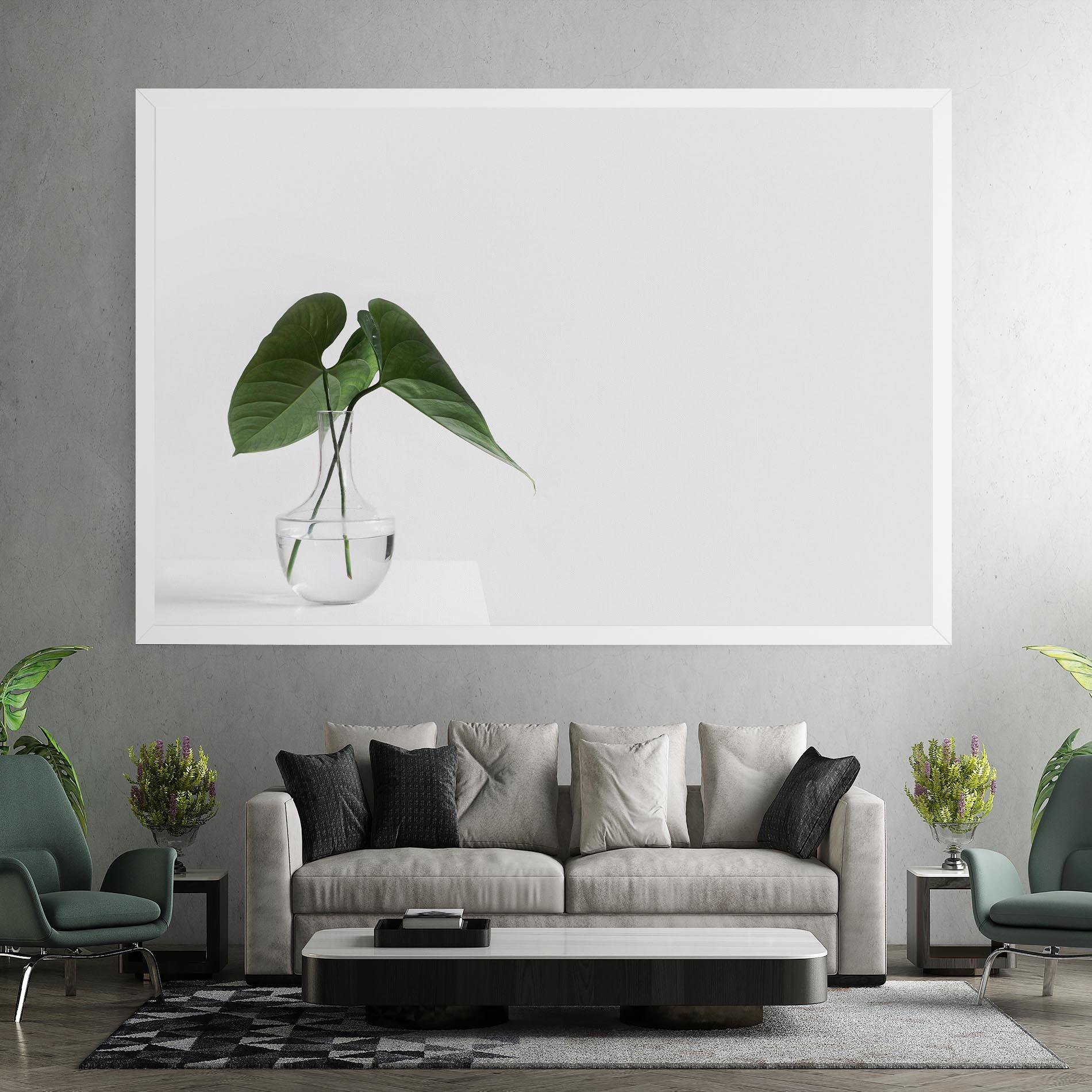 Vászonkép White Table Vase mockup 7