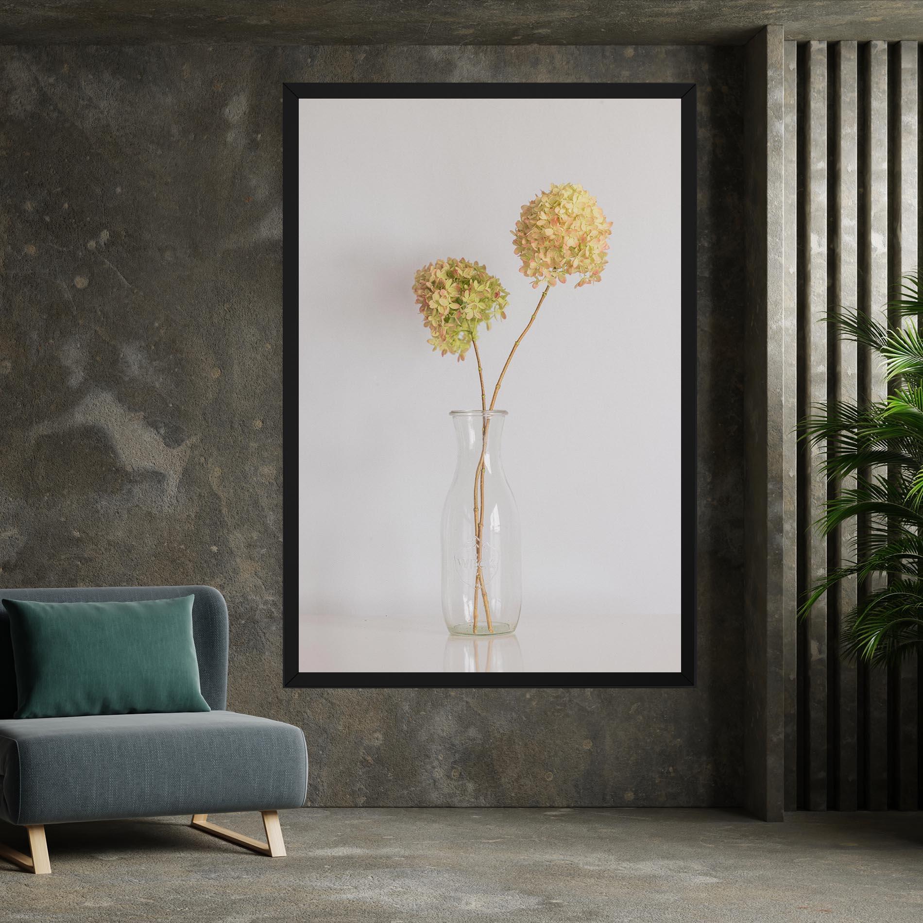 Vászonkép Pretty Flower Vase mockup 7