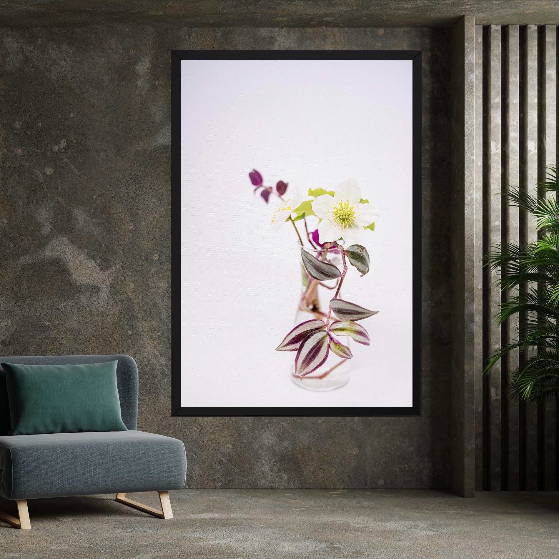 Pretty Leaf Vase mockup 7