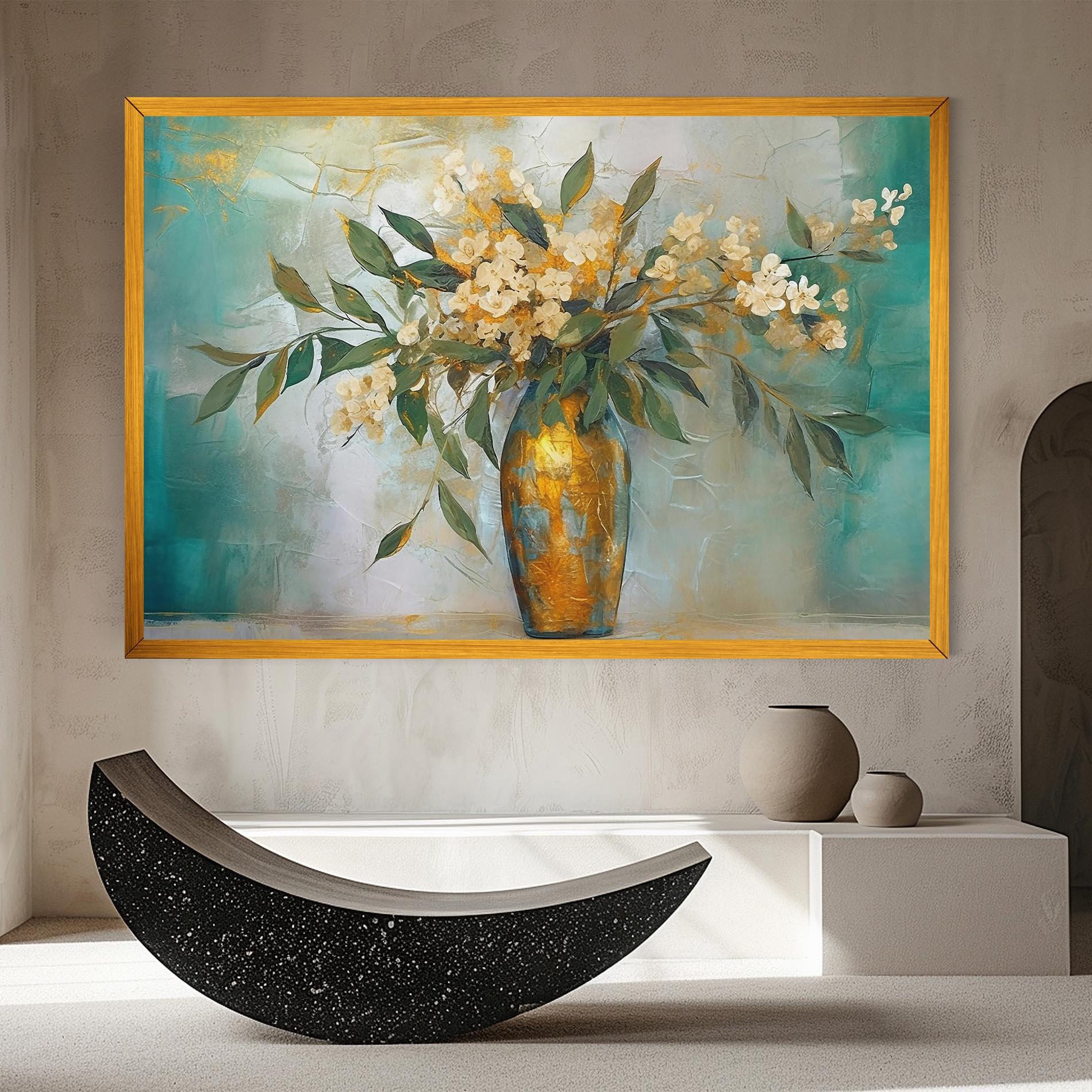 Vászonkép Abstract Vase Art mockup 8