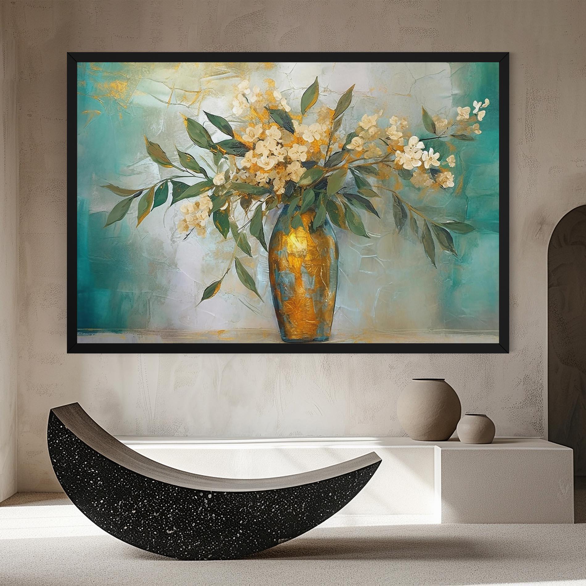 Vászonkép Abstract Vase Art mockup 8