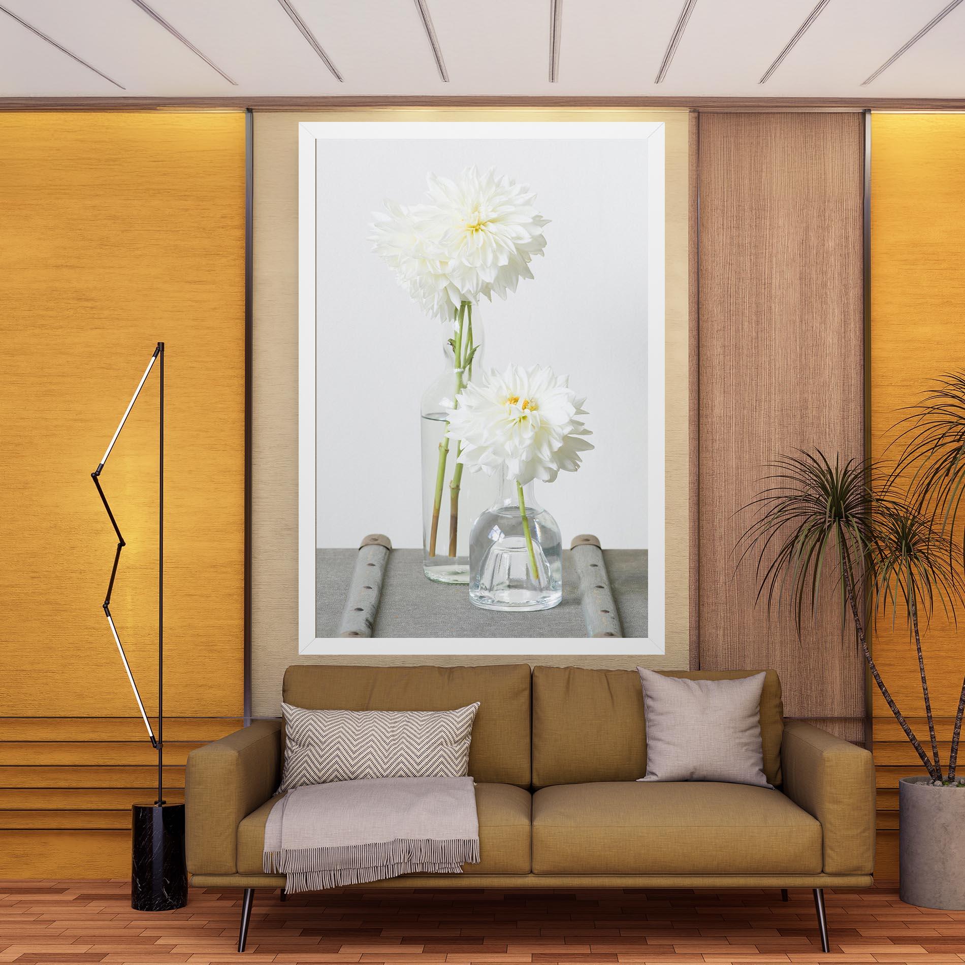 Vászonkép Big Flower Vase mockup 9