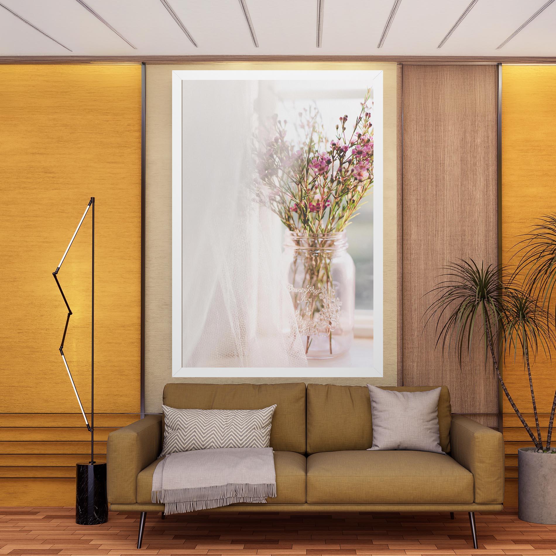 Vászonkép Field Flowers Vase mockup 9