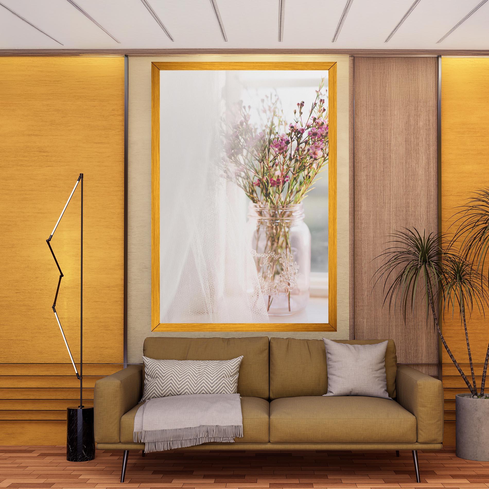 Vászonkép Field Flowers Vase mockup 9