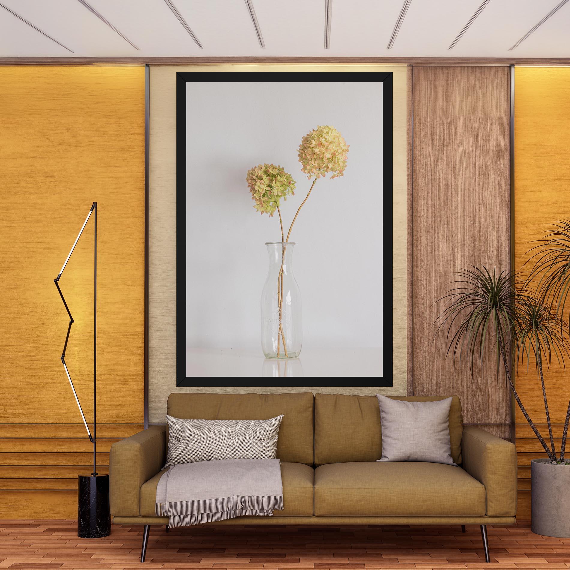 Vászonkép Pretty Flower Vase mockup 9