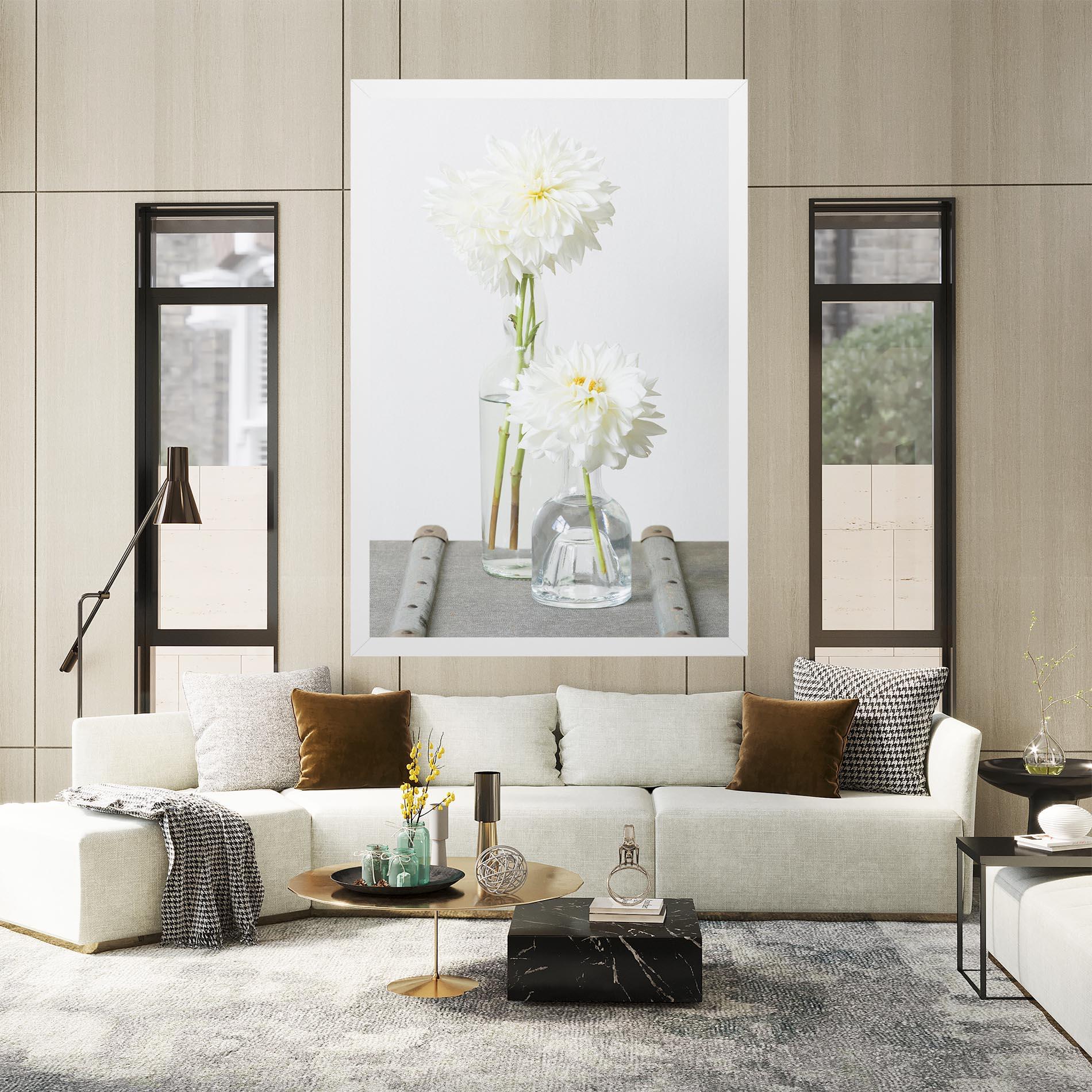 Vászonkép Big Flower Vase mockup 2