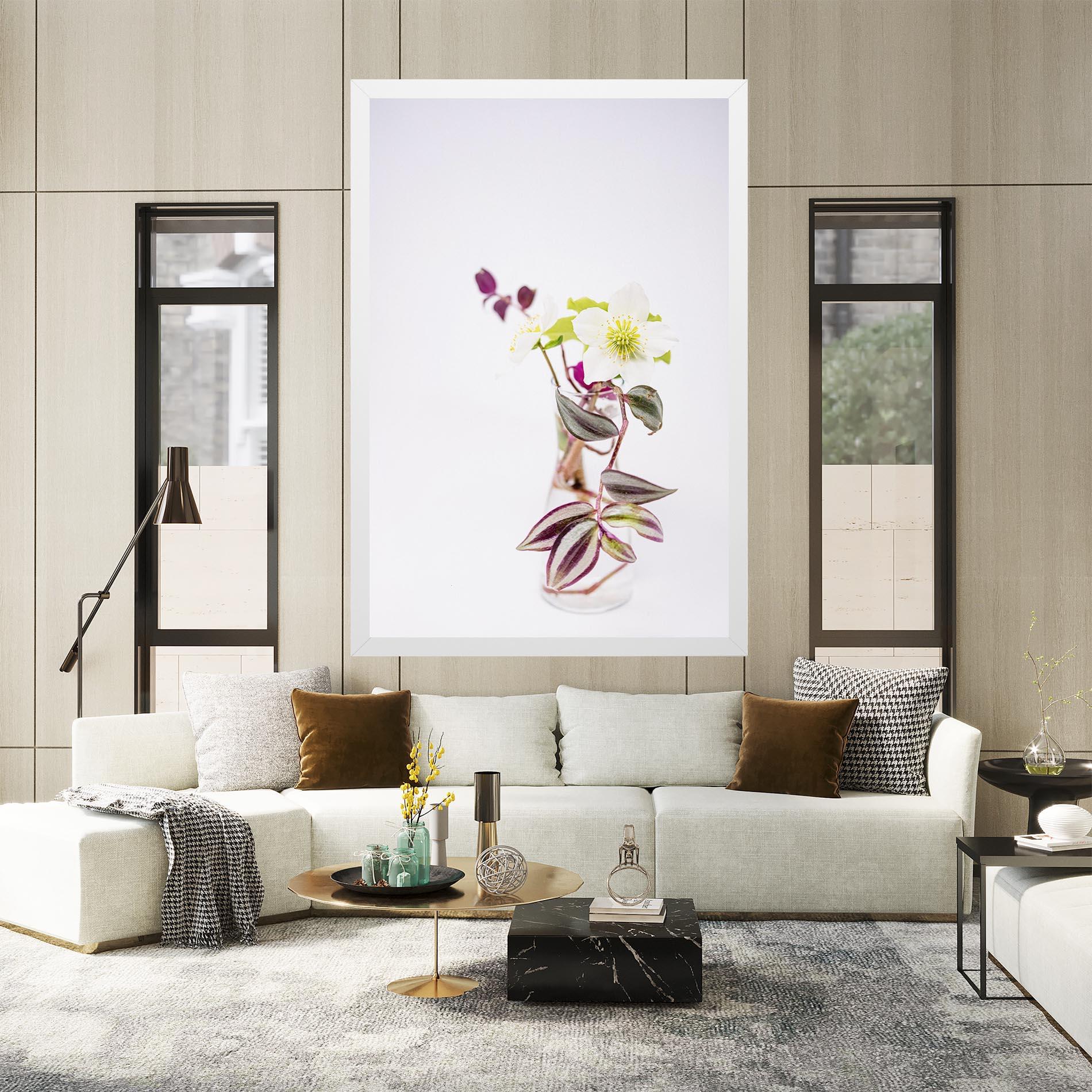 Vászonkép Pretty Leaf Vase mockup 2