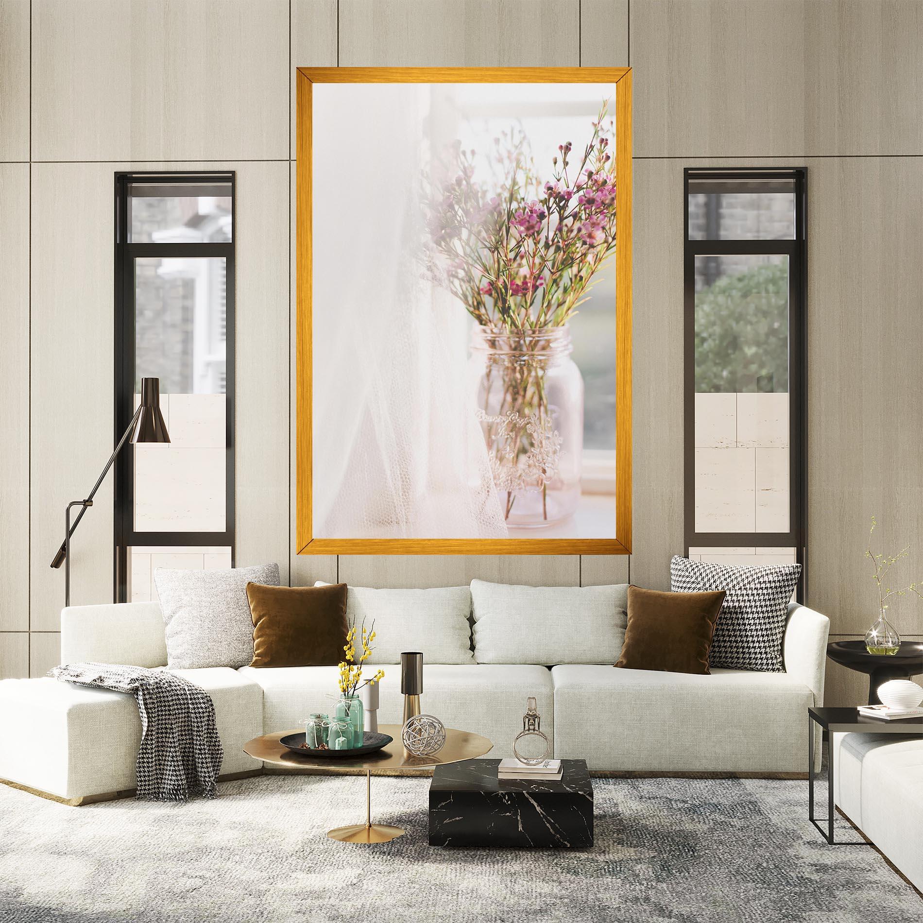 Vászonkép Field Flowers Vase mockup 2