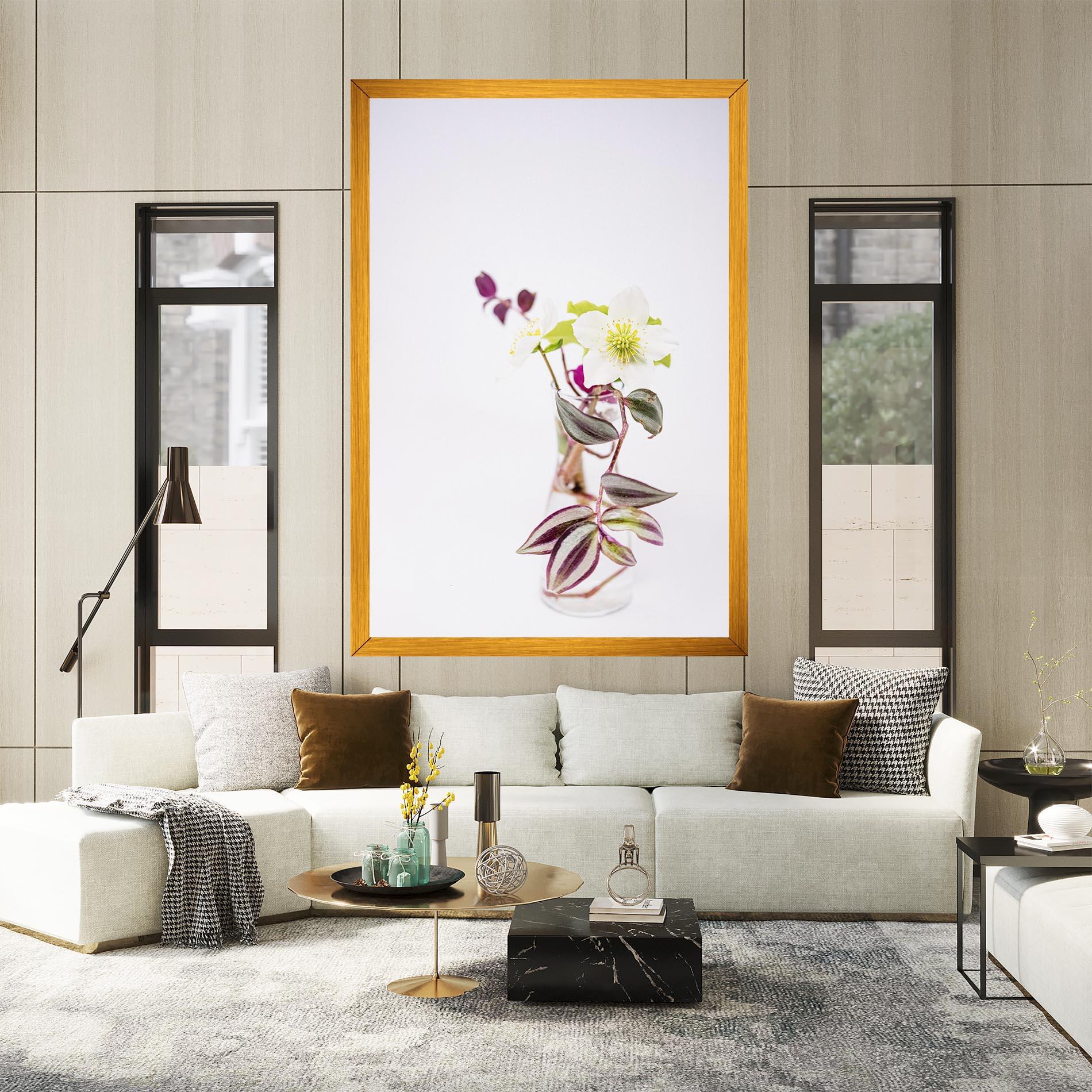 Vászonkép Pretty Leaf Vase mockup 2