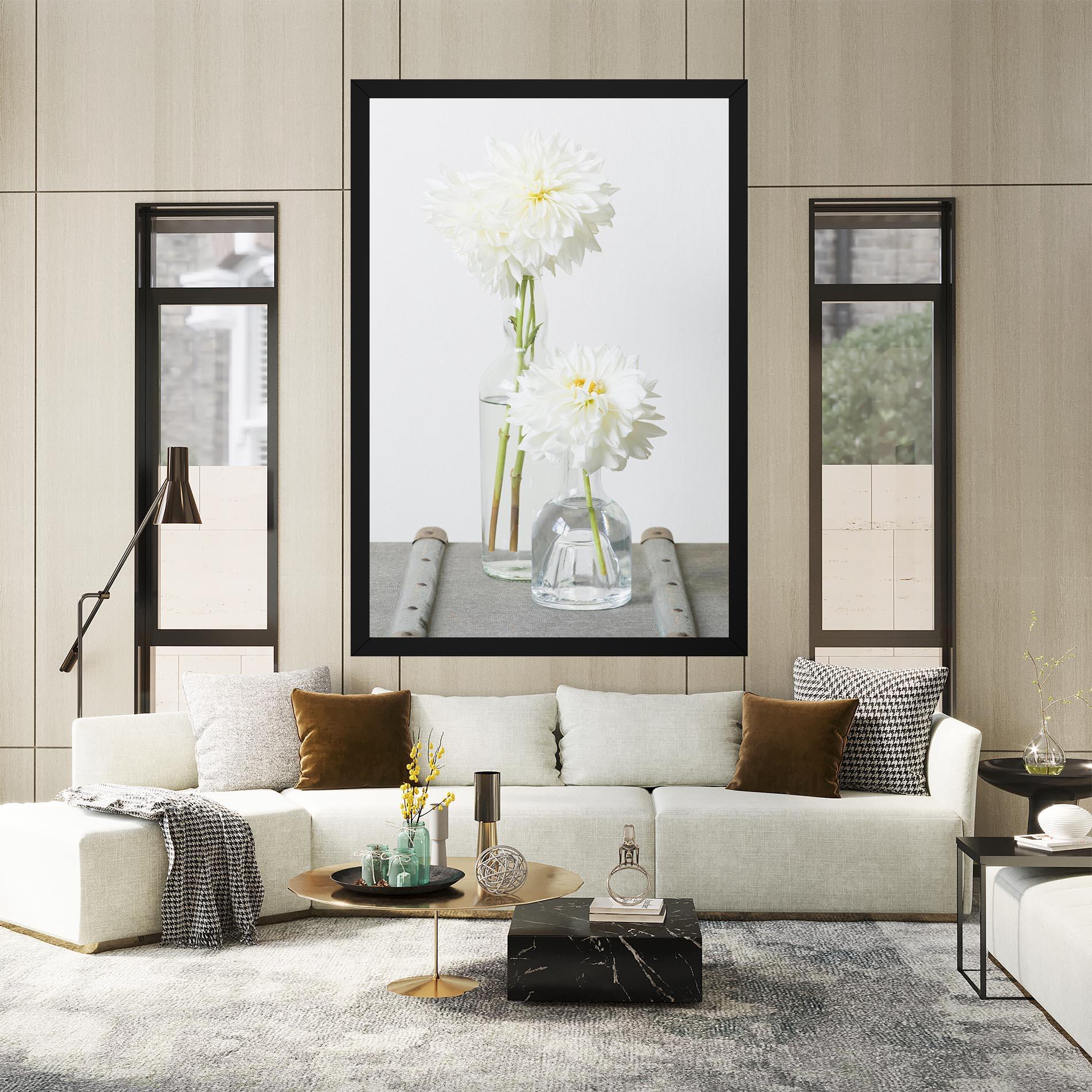 Vászonkép Big Flower Vase mockup 2