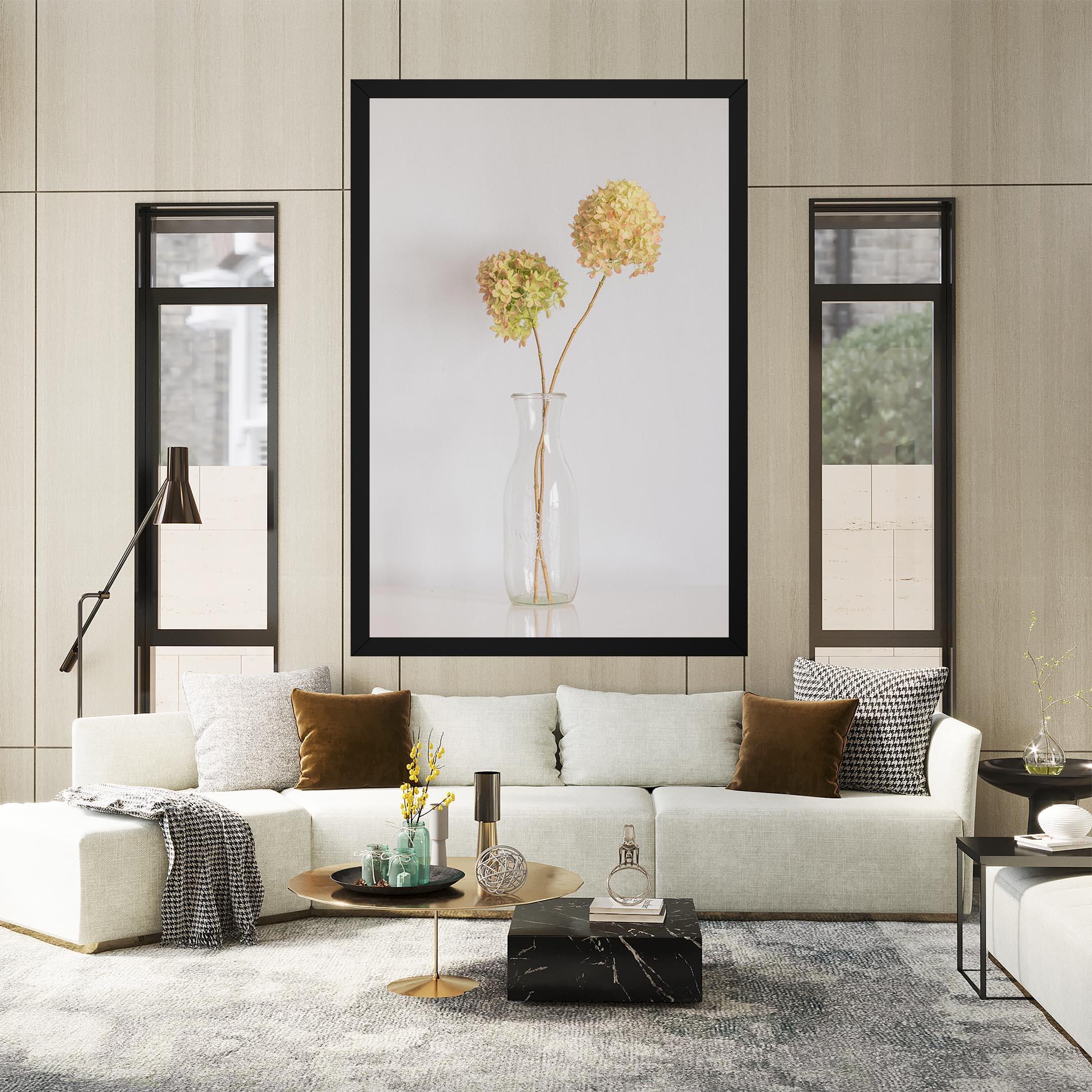 Vászonkép Pretty Flower Vase mockup 2