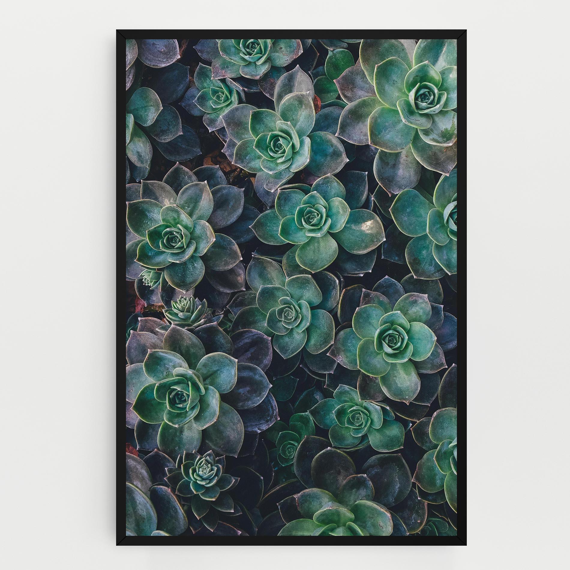 Vászonkép Green Lilac Tree mockup 0